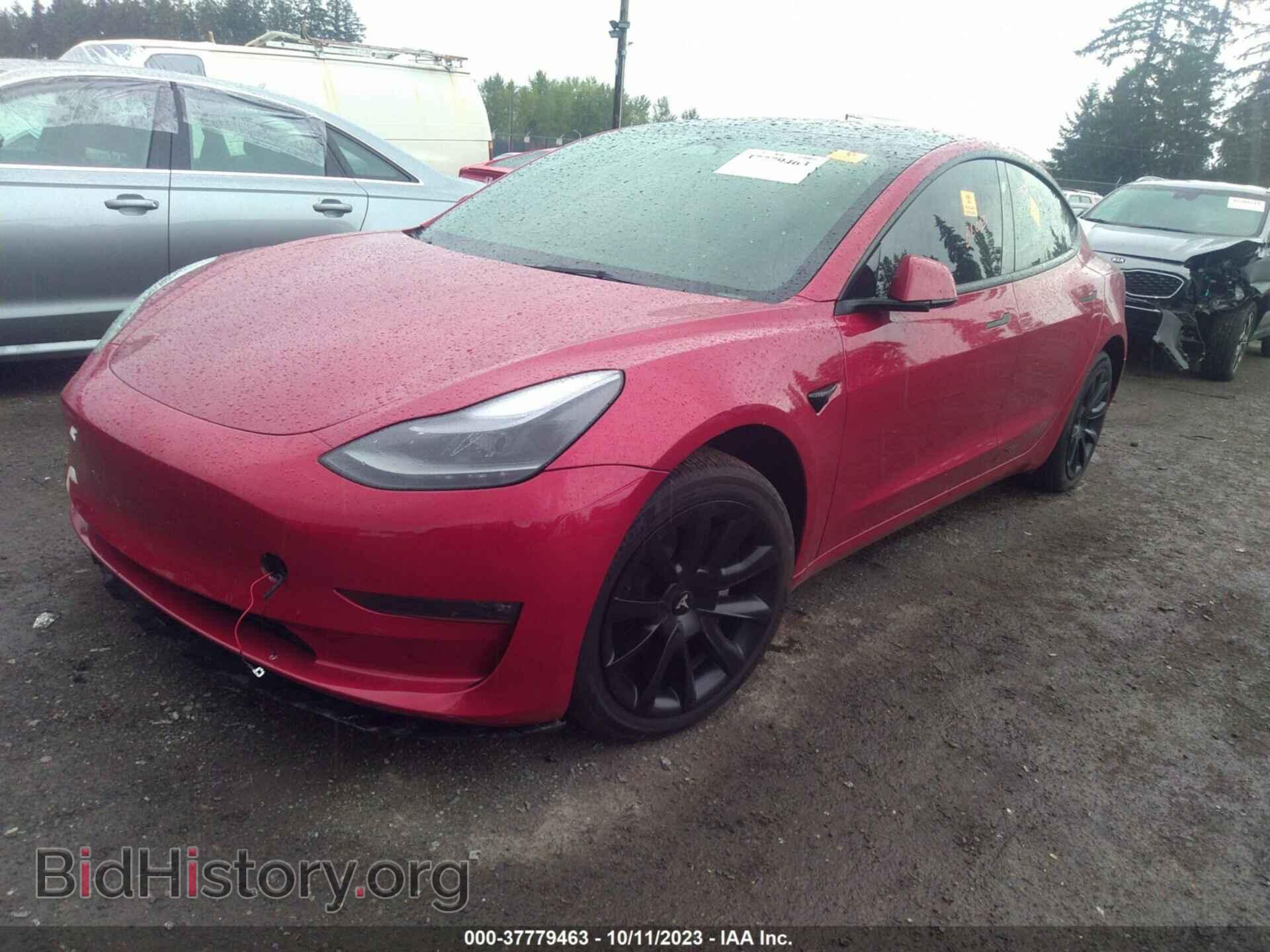 2023 TESLA MODEL 3 - VIN: 5YJ3E1EB1PF416780 - Фото 2