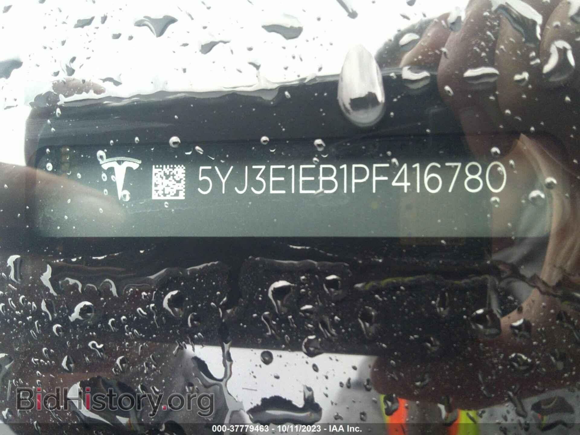 2023 TESLA MODEL 3 - VIN: 5YJ3E1EB1PF416780 - Фото 9