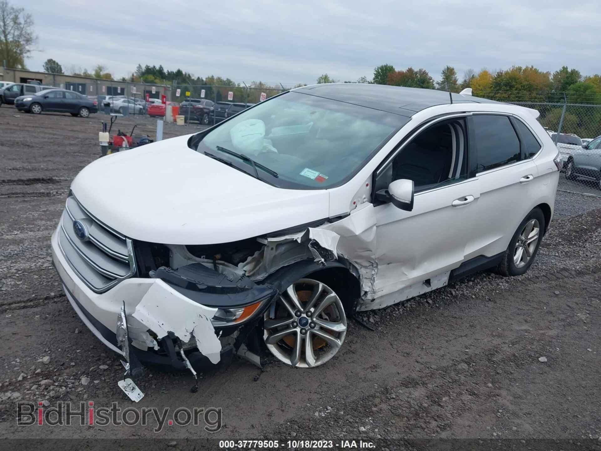 2015 FORD EDGE - VIN: 2FMTK4J99FBC08764 - Photo 2