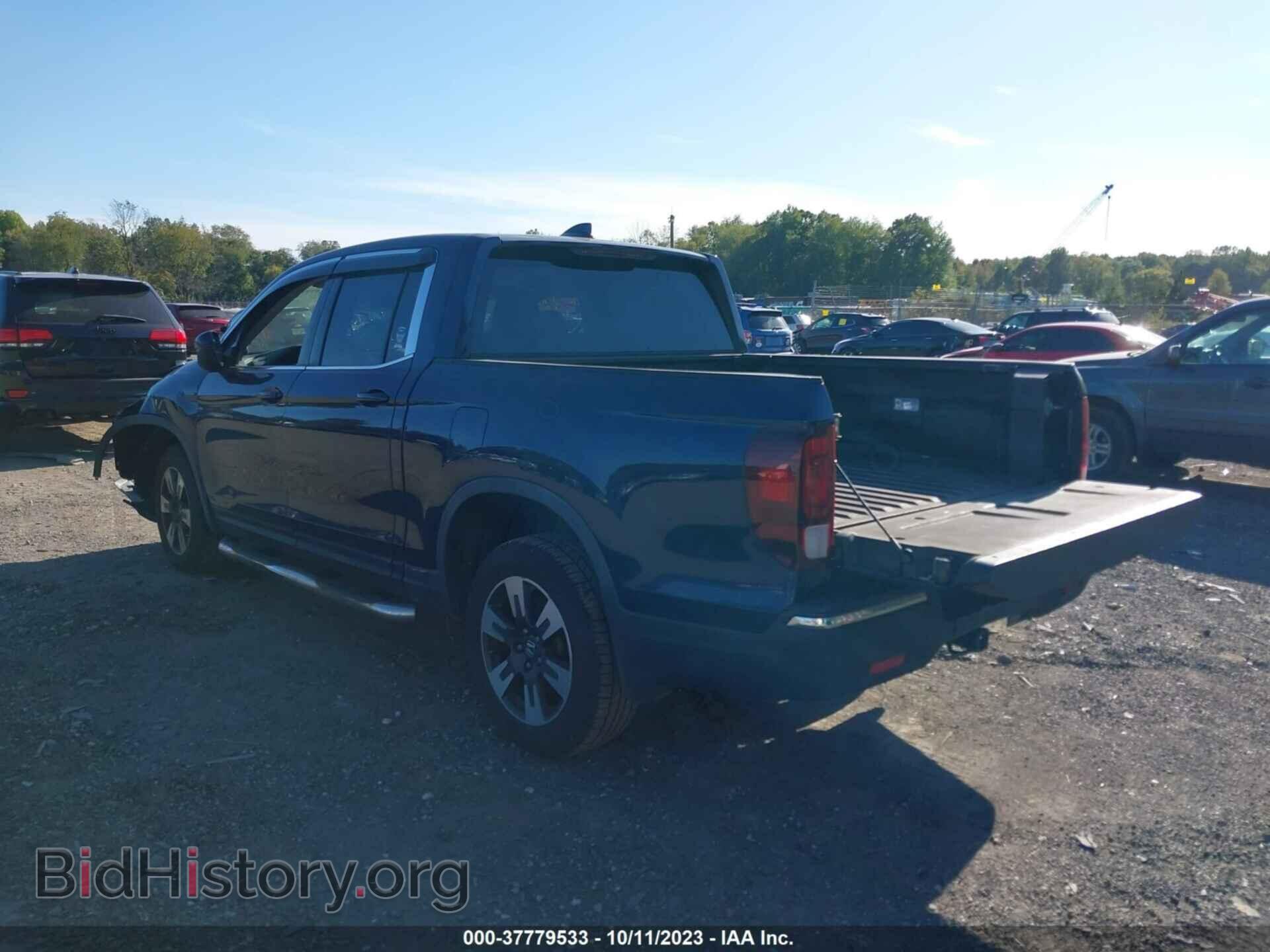 2017 HONDA RIDGELINE - VIN: 5FPYK3F60HB019954 - Фото 3