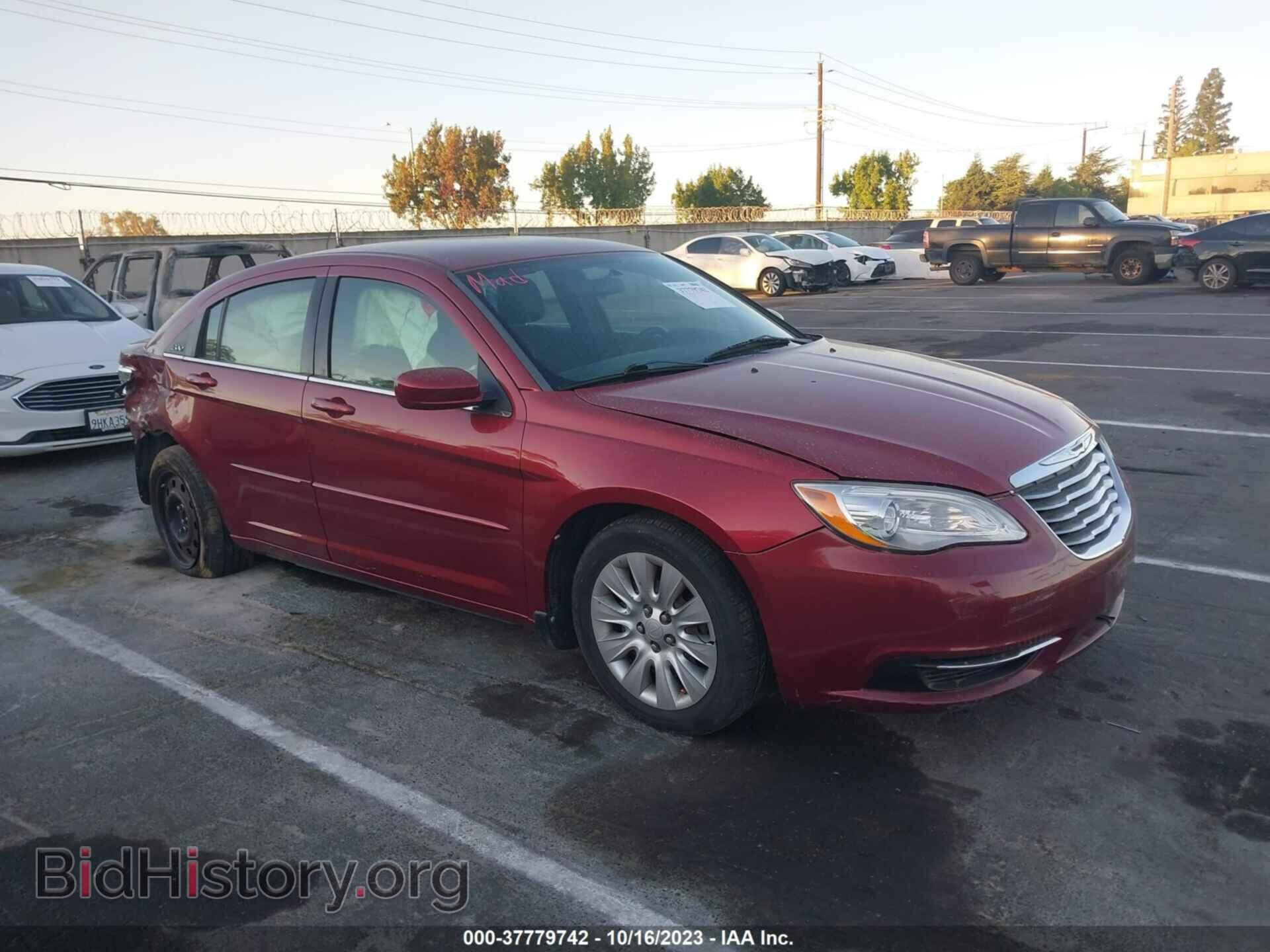 Фотография 1C3CCBAB2CN157931 - CHRYSLER 200 2012