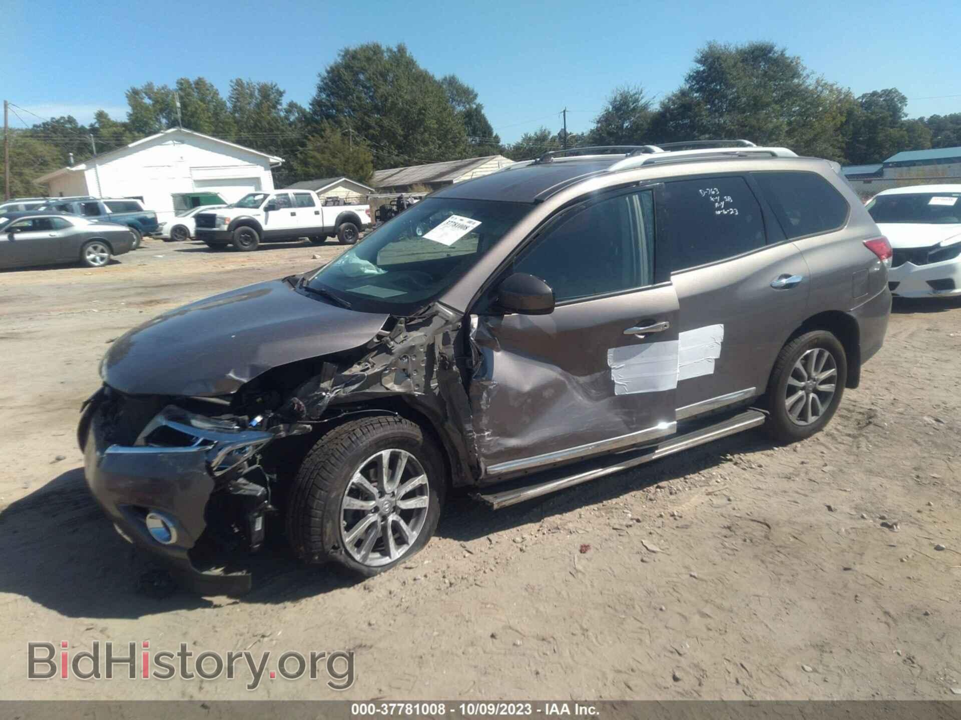 2013 NISSAN PATHFINDER - VIN: 5N1AR2MN8DC603676 - Фото 2