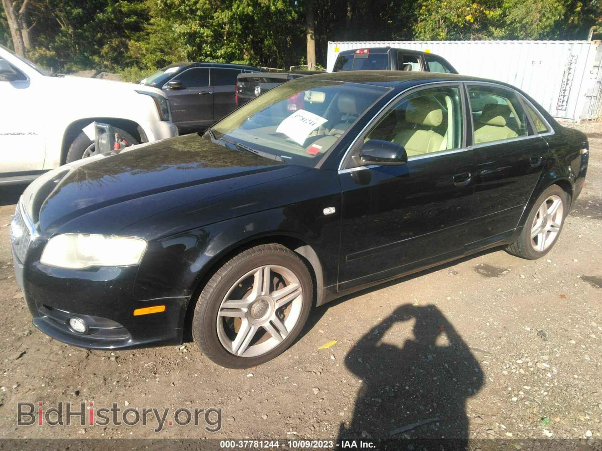 2008 AUDI A4 - VIN: WAUDF78E28A095110 - Фото 2