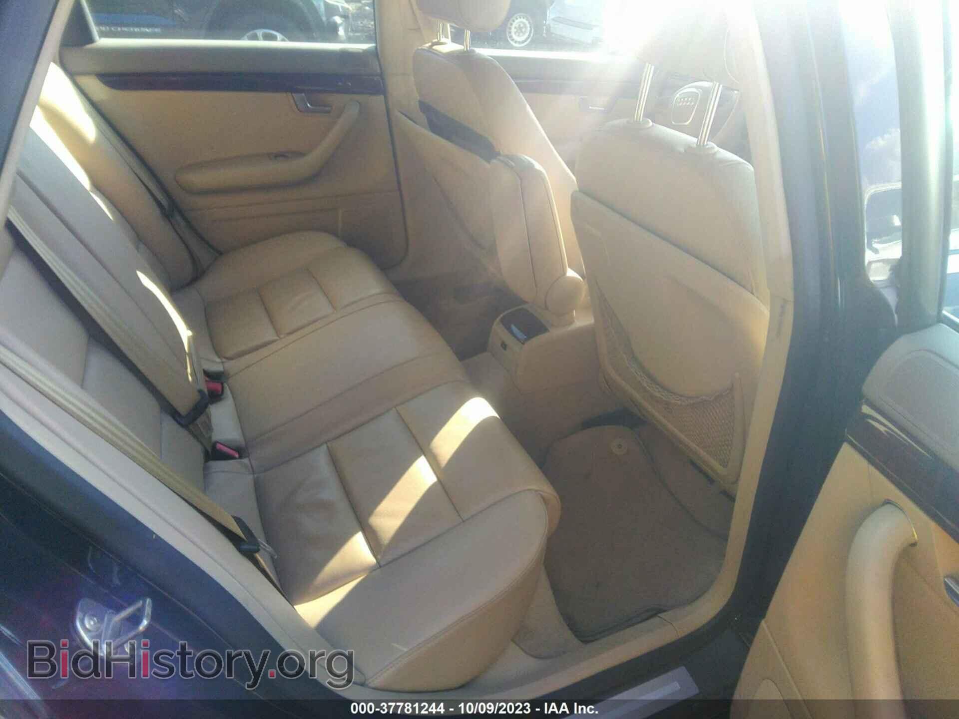 2008 AUDI A4 - VIN: WAUDF78E28A095110 - Фото 8