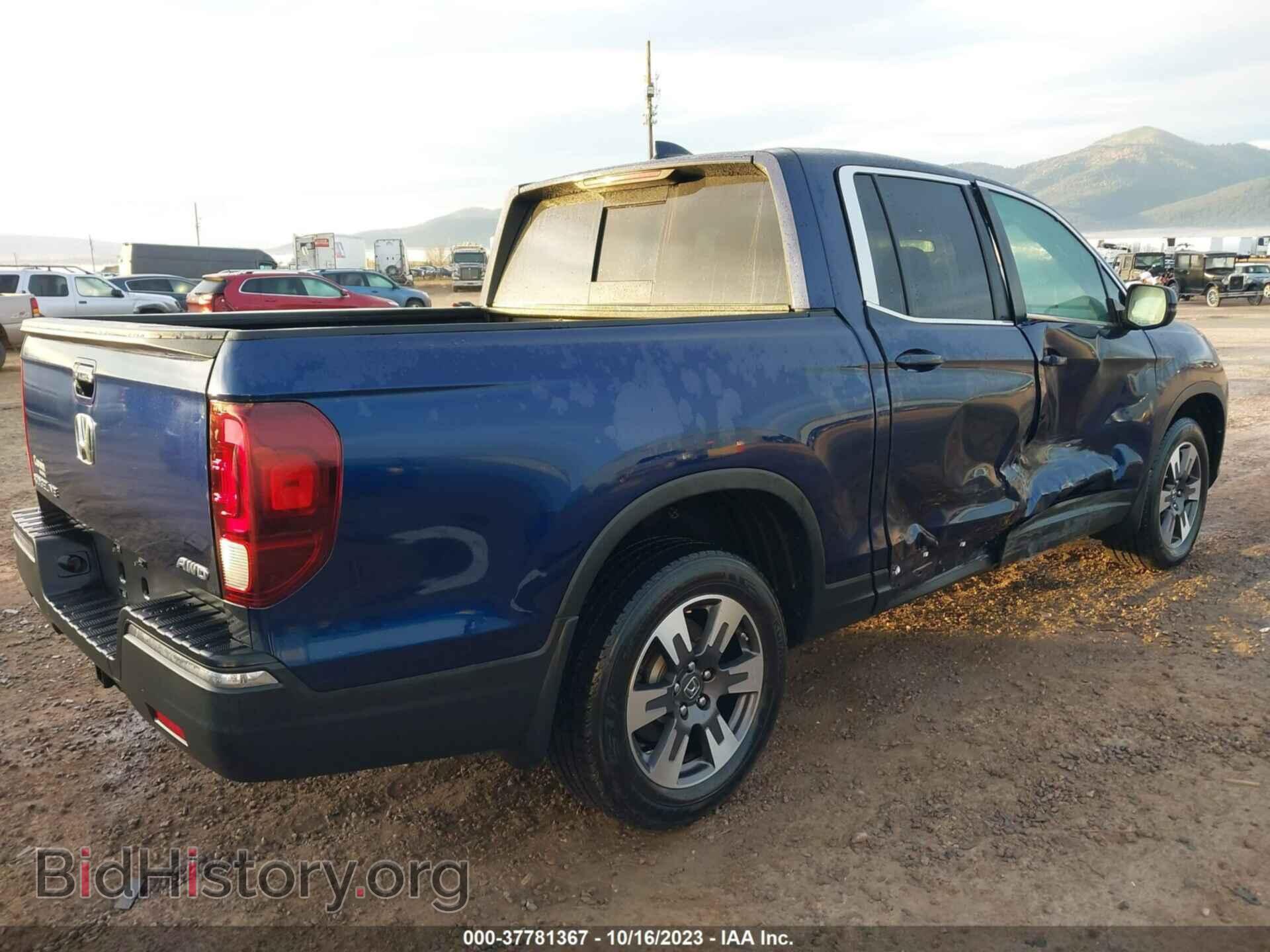 2019 HONDA RIDGELINE - VIN: 5FPYK3F59KB041787 - Фото 4
