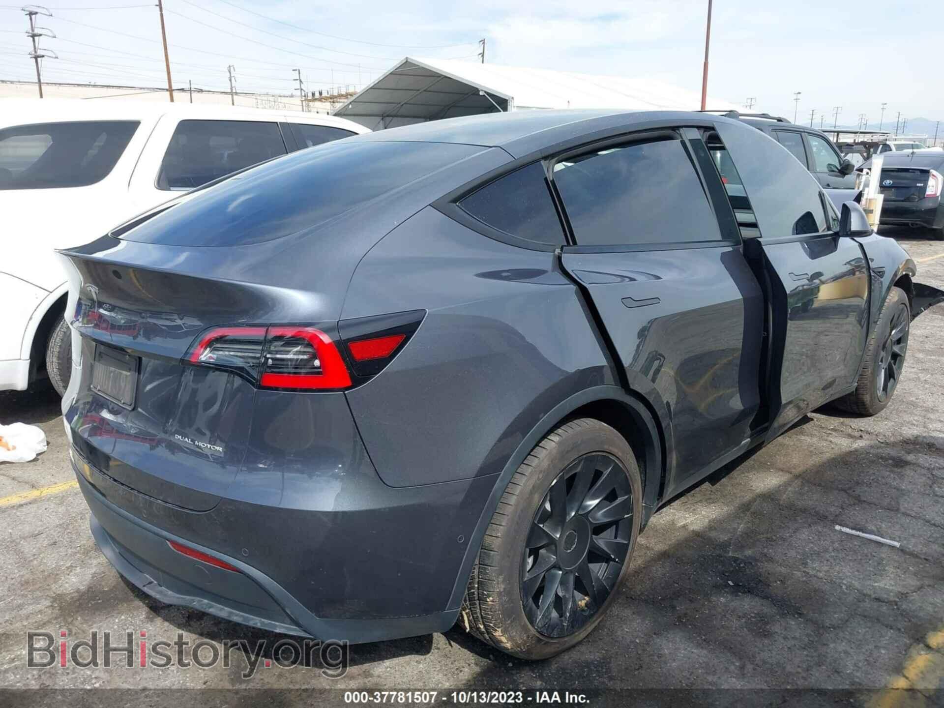 2021 TESLA MODEL Y - VIN: 5YJYGDEE5MF111600 - Фото 4