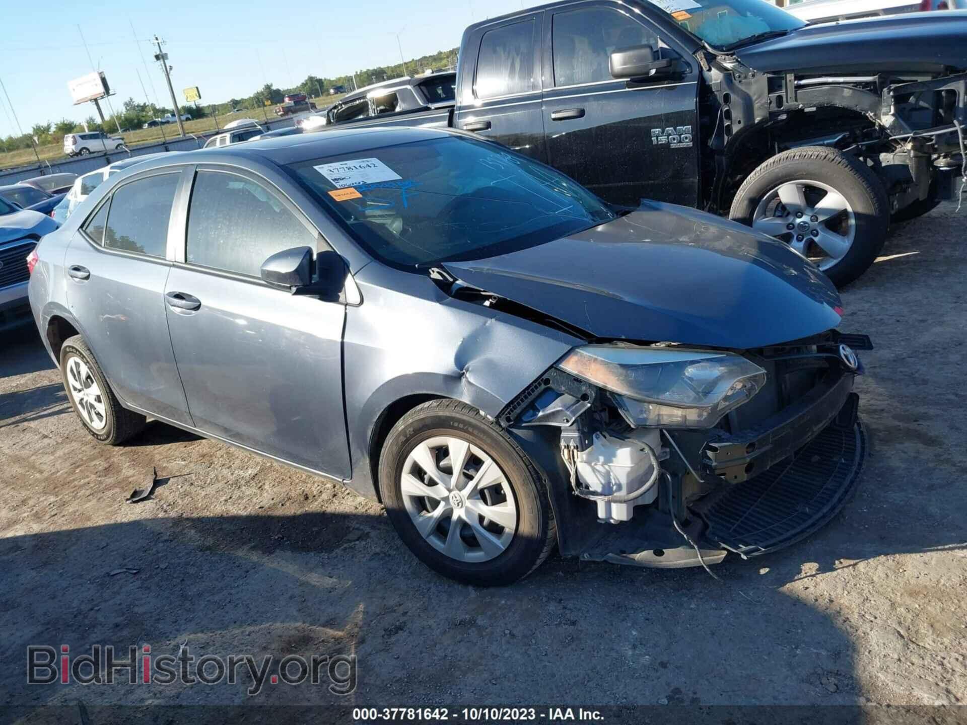 Photo 5YFBURHE9EP137789 - TOYOTA COROLLA 2014