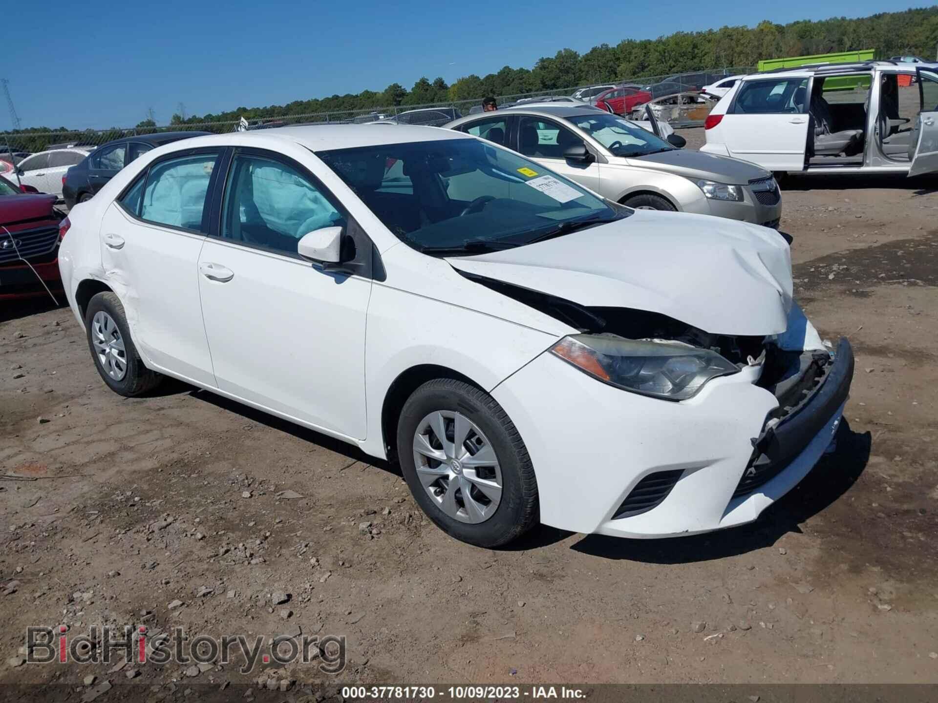 Фотография 2T1BURHE1EC009028 - TOYOTA COROLLA 2014
