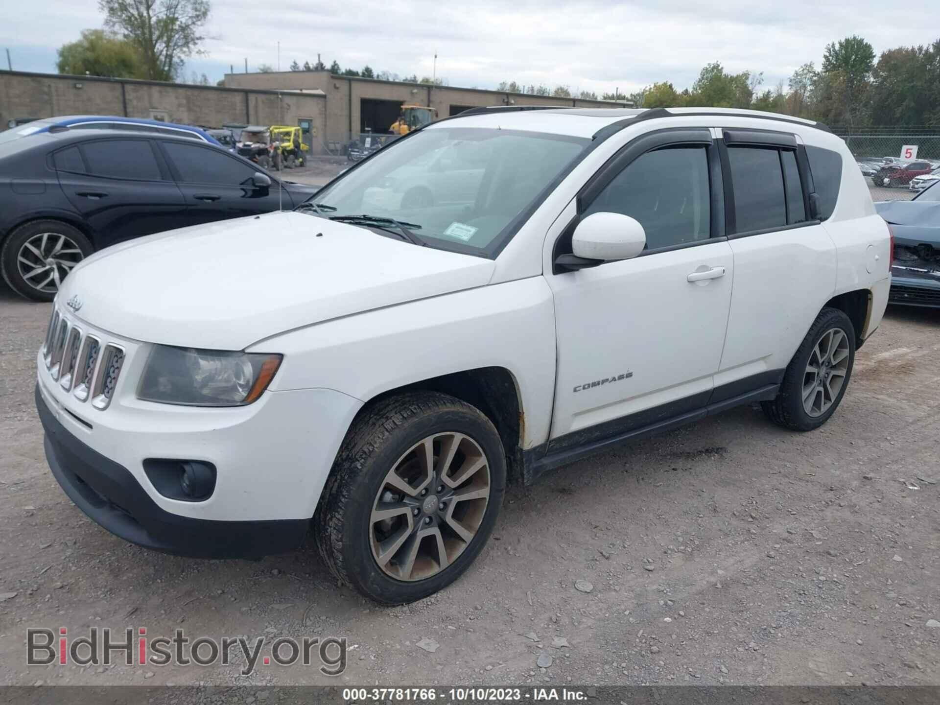 2014 JEEP COMPASS - VIN: 1C4NJDCBXED652843 - Фото 2