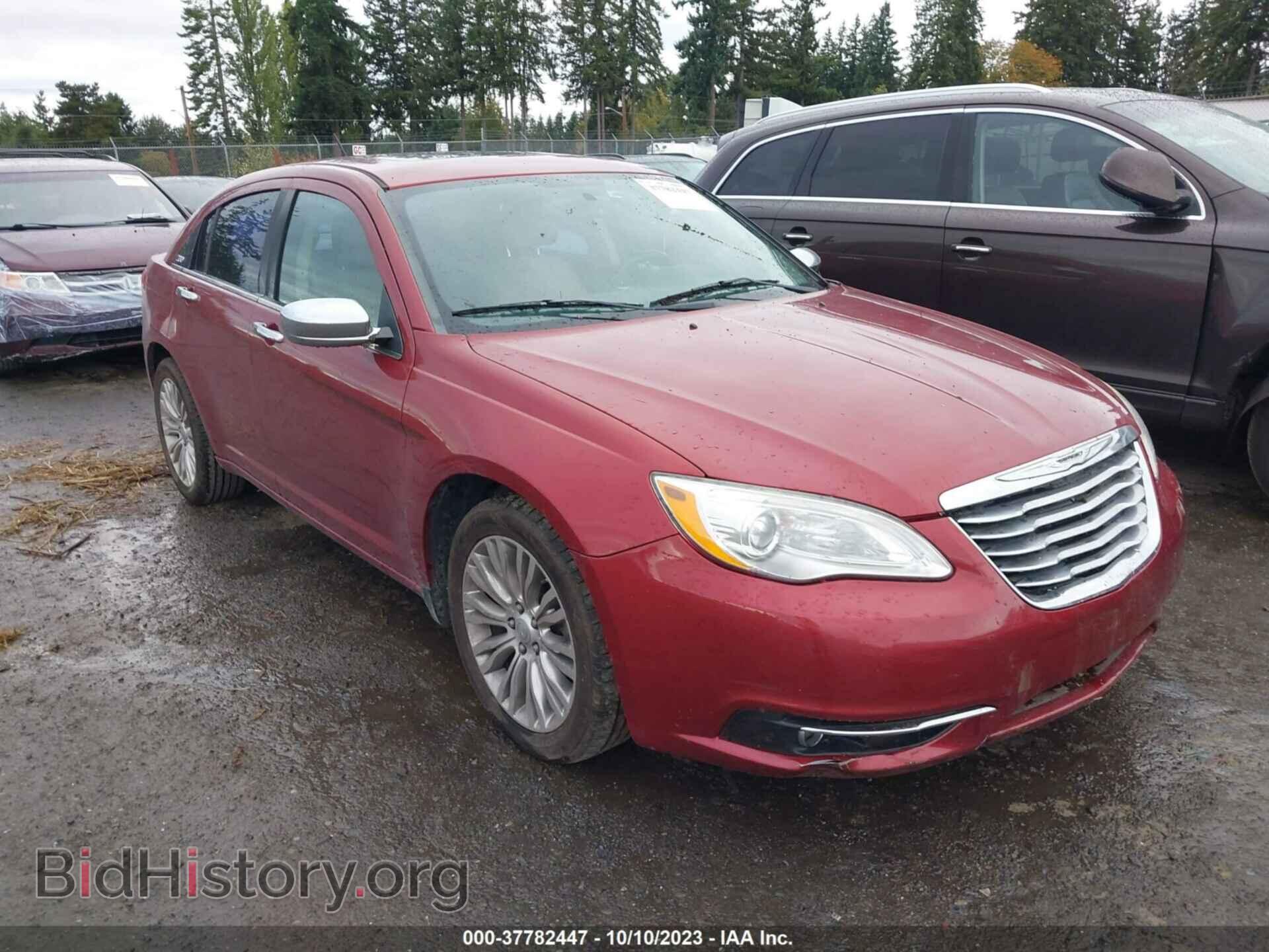 Фотография 1C3CCBCG7CN184941 - CHRYSLER 200 2012