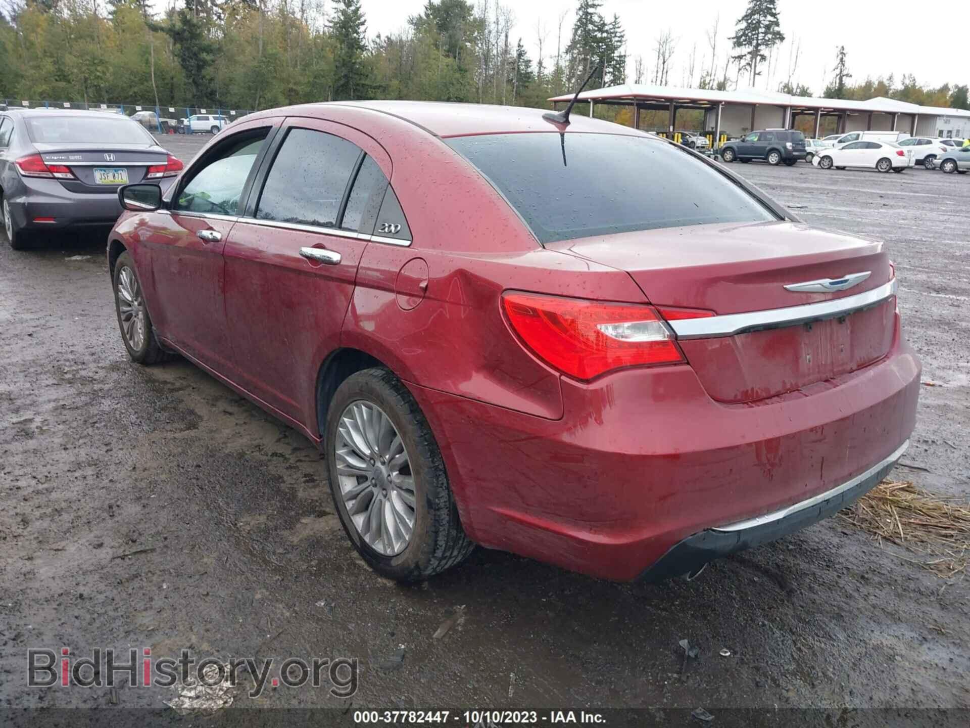2012 CHRYSLER 200 - VIN: 1C3CCBCG7CN184941 - Фото 3