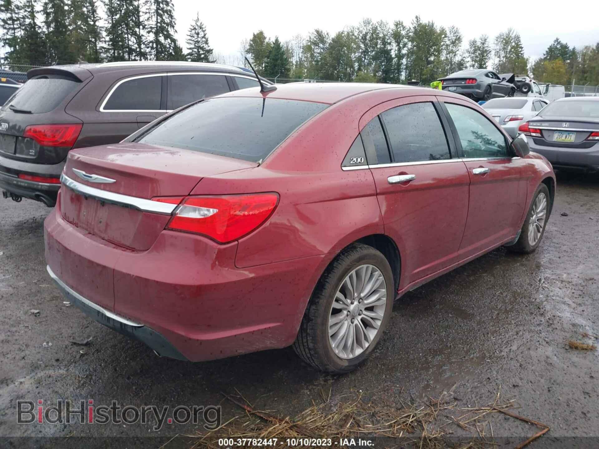 2012 CHRYSLER 200 - VIN: 1C3CCBCG7CN184941 - Фото 4
