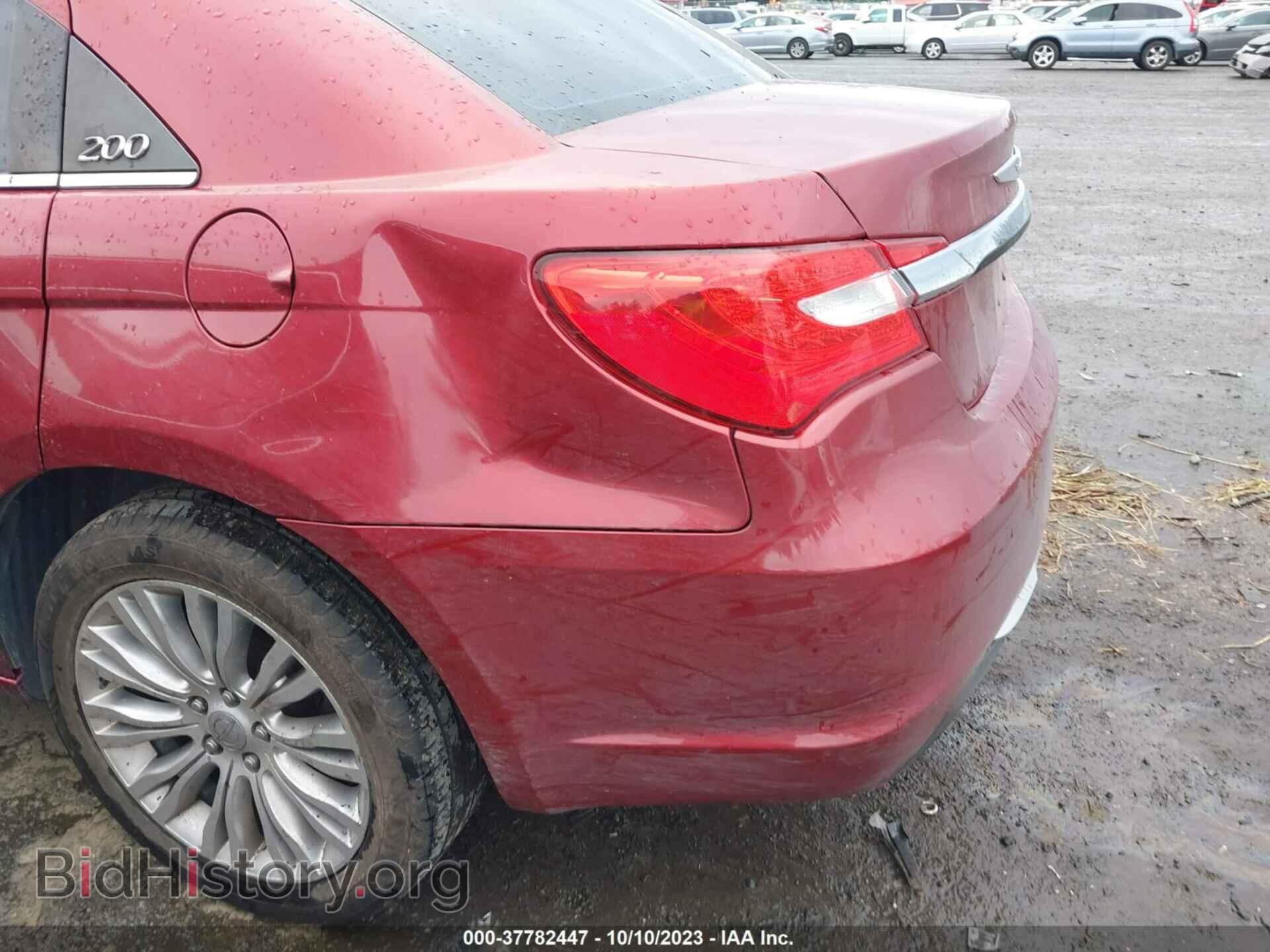 2012 CHRYSLER 200 - VIN: 1C3CCBCG7CN184941 - Фото 6