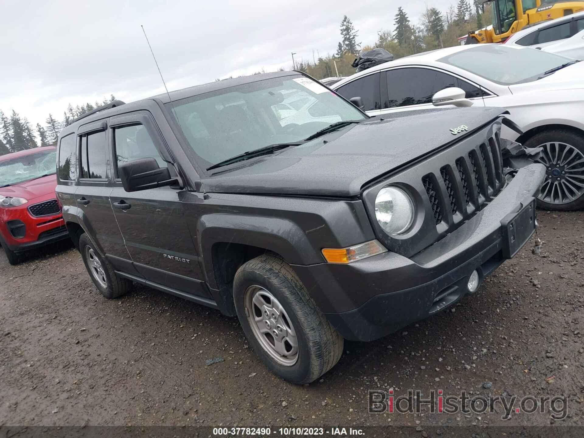 Photo 1C4NJPBB2GD805236 - JEEP PATRIOT 2016