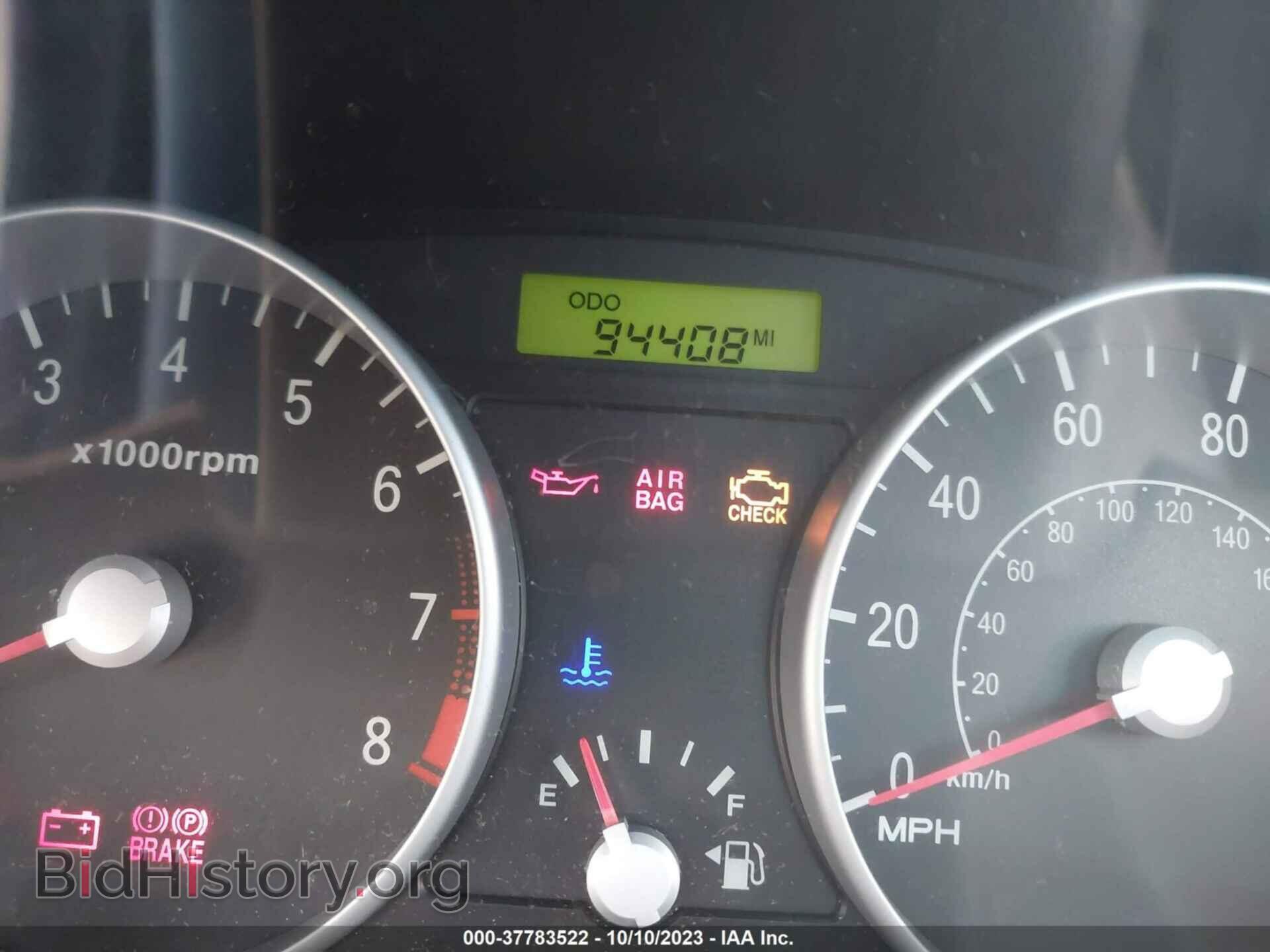 2008 HYUNDAI ACCENT - VIN: KMHCM36C68U098357 - Фото 7