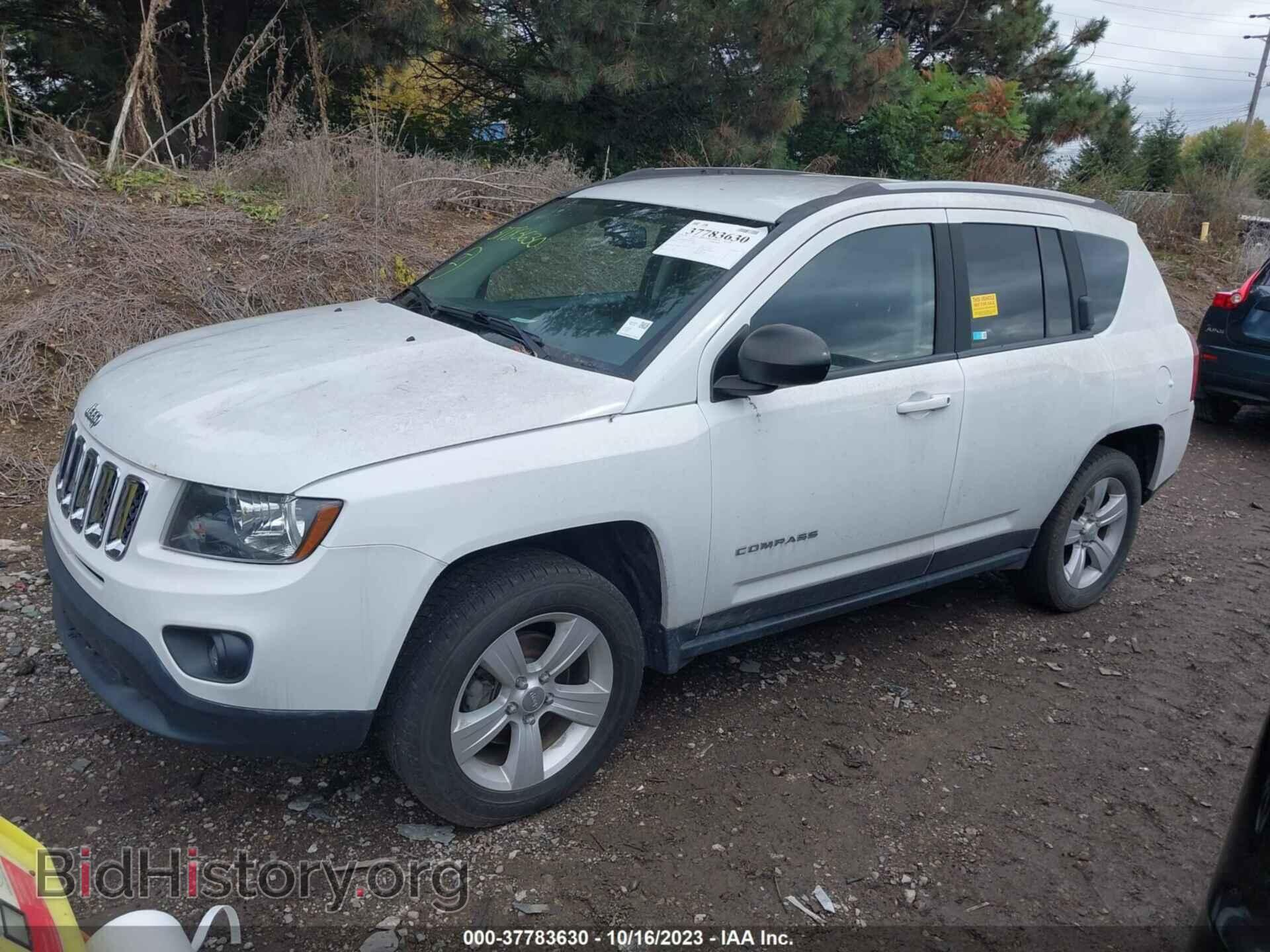 2016 JEEP COMPASS - VIN: 1C4NJDBB5GD778418 - Фото 2