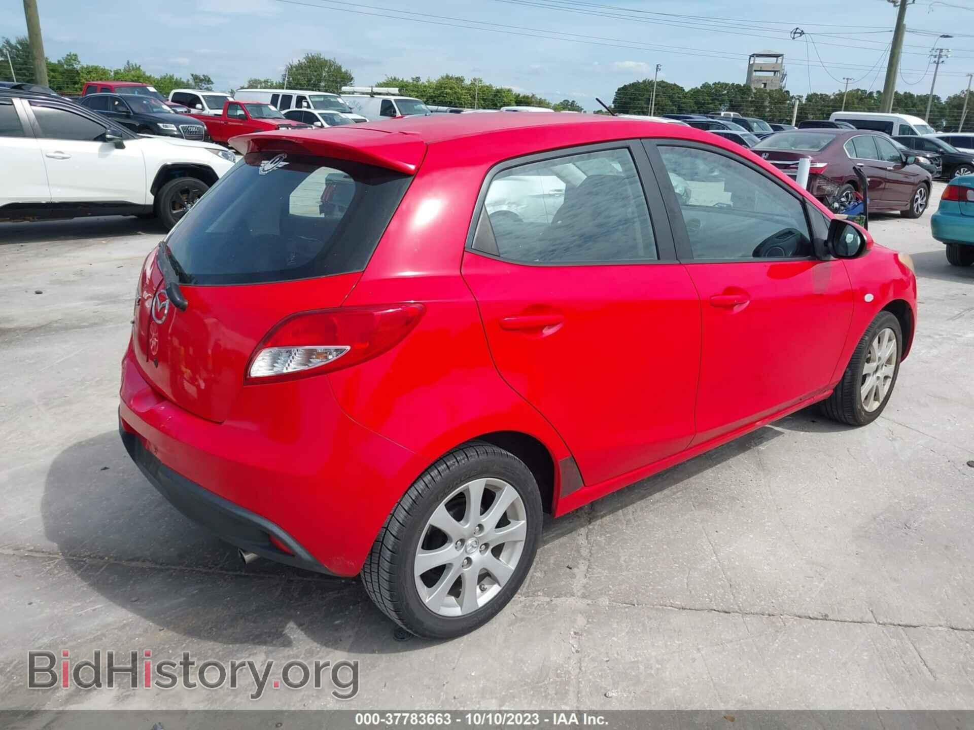 2012 MAZDA MAZDA2 - VIN: JM1DE1LY7C0139864 - Фото 4