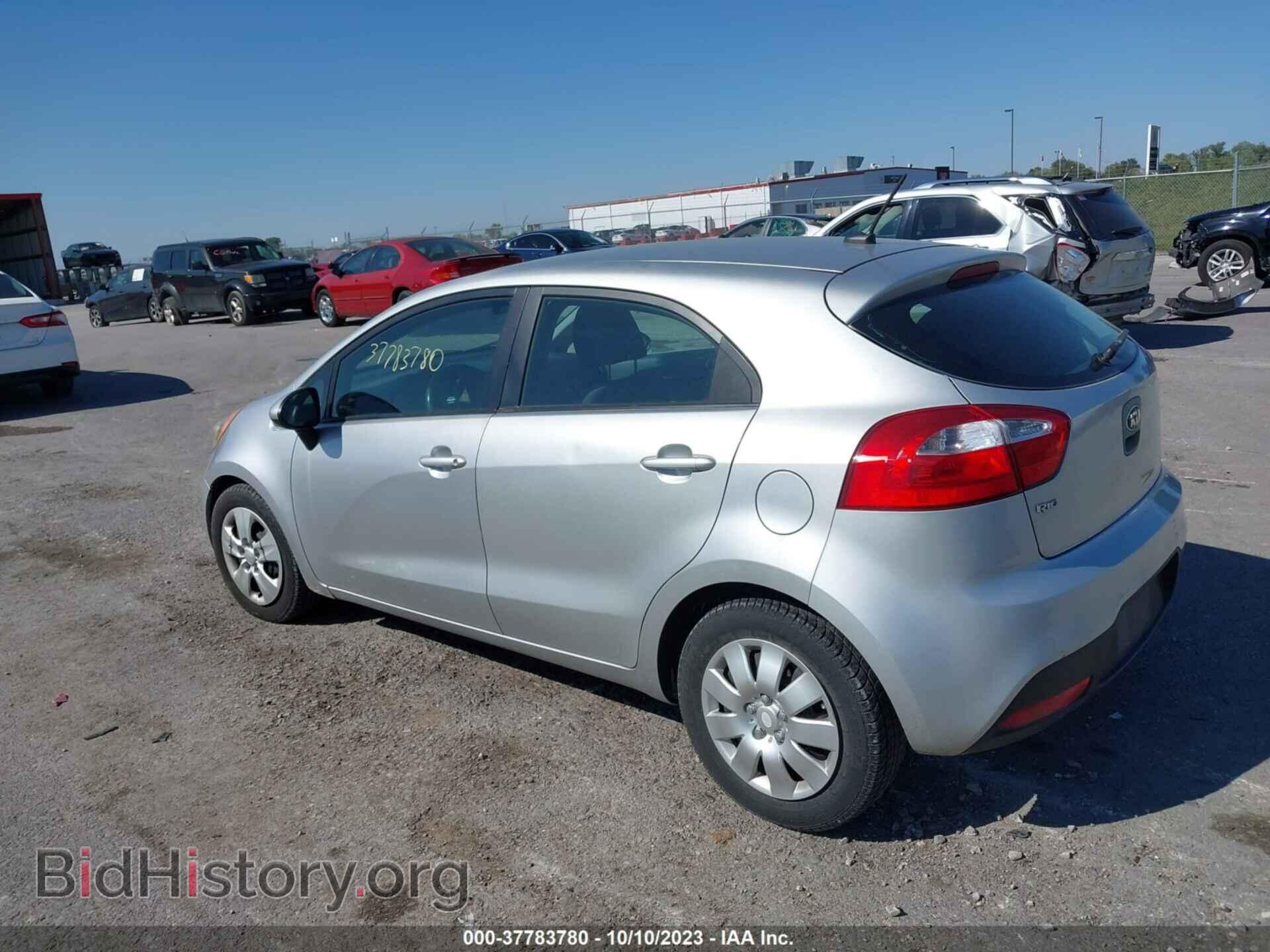 2012 KIA RIO5 - VIN: KNADM5A33C6014176 - Фото 3