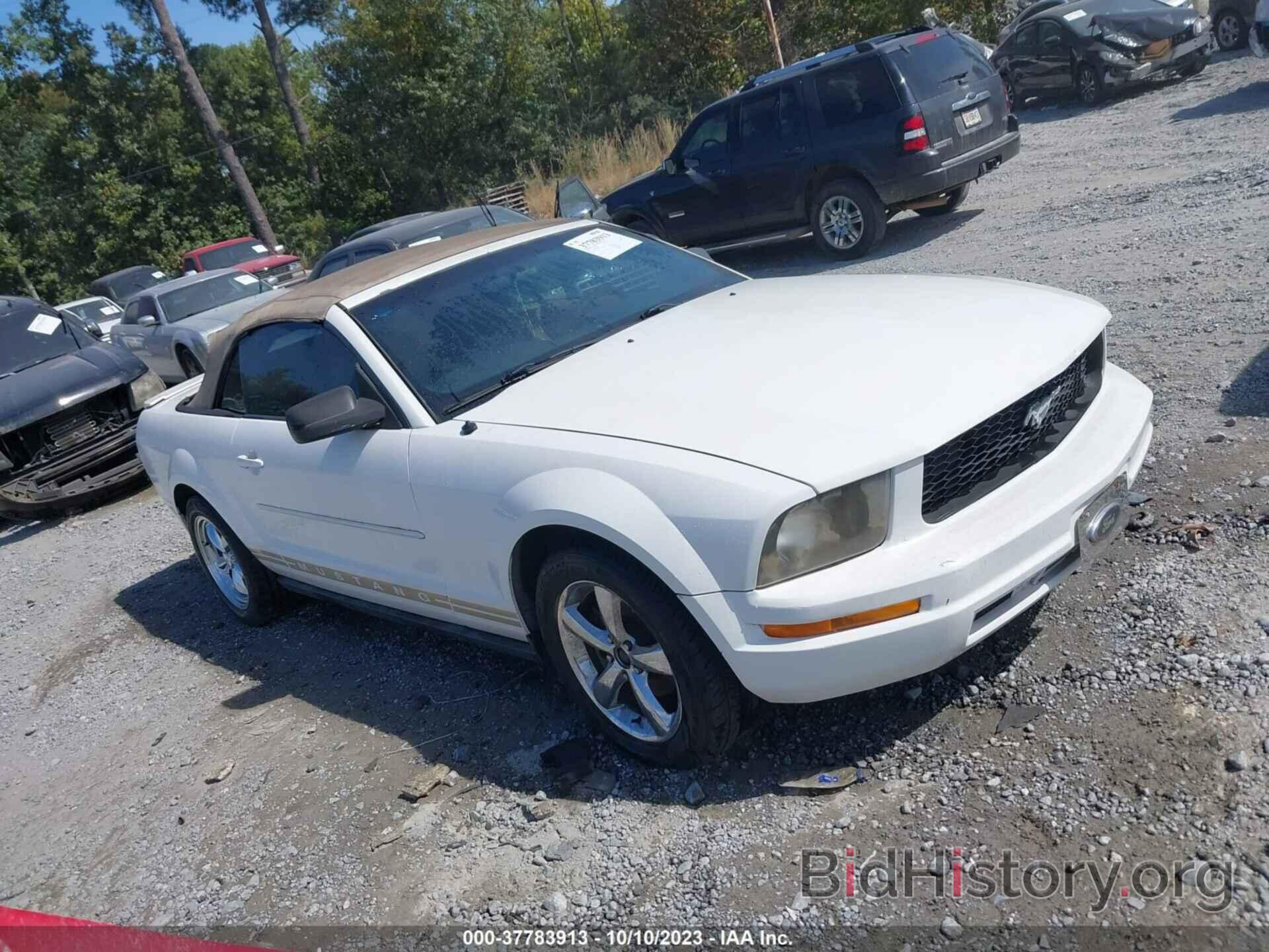 Photo 1ZVFT84NX75201114 - FORD MUSTANG 2007