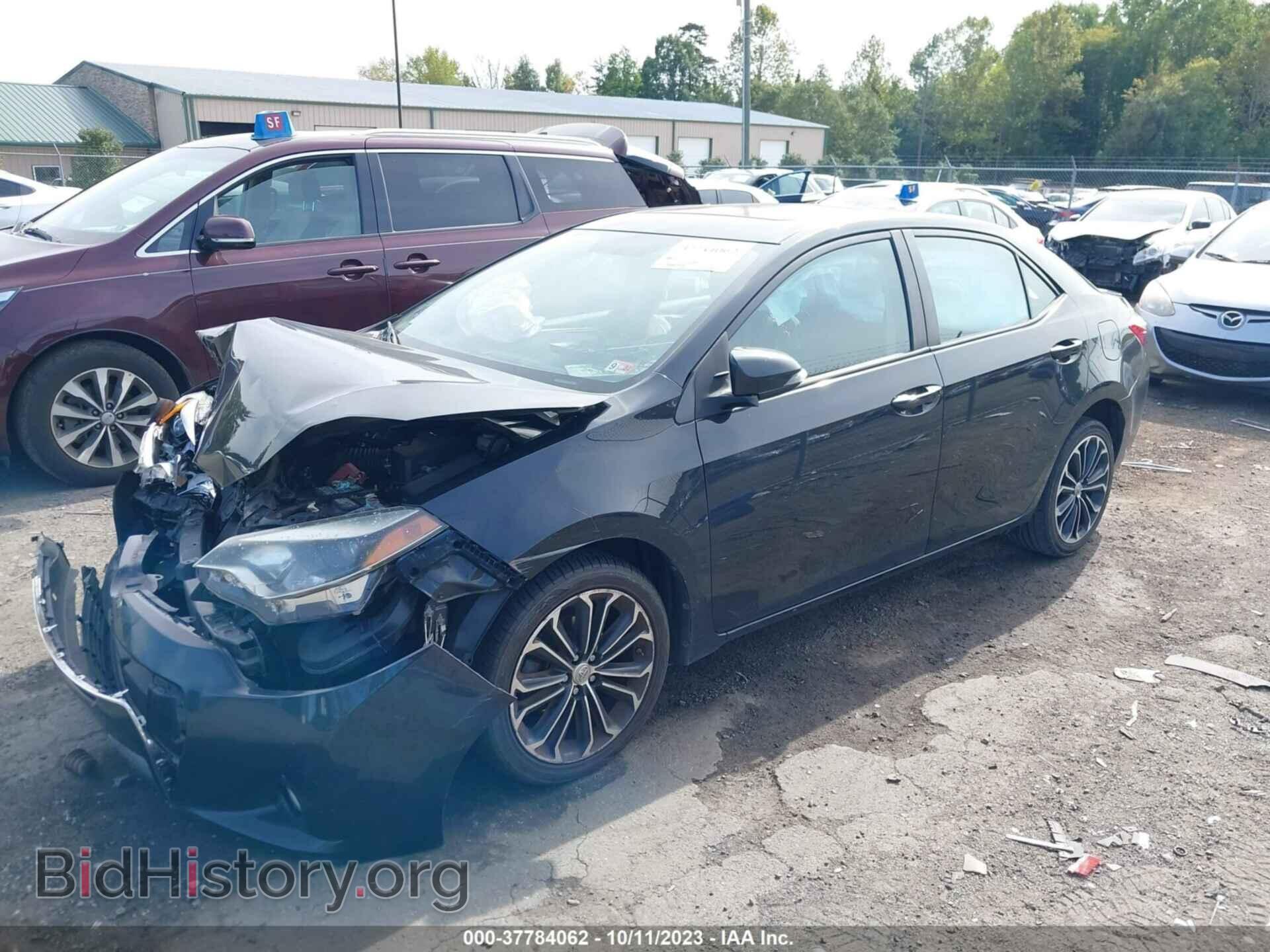 2015 TOYOTA COROLLA - VIN: 2T1BURHEXFC388807 - Фото 2