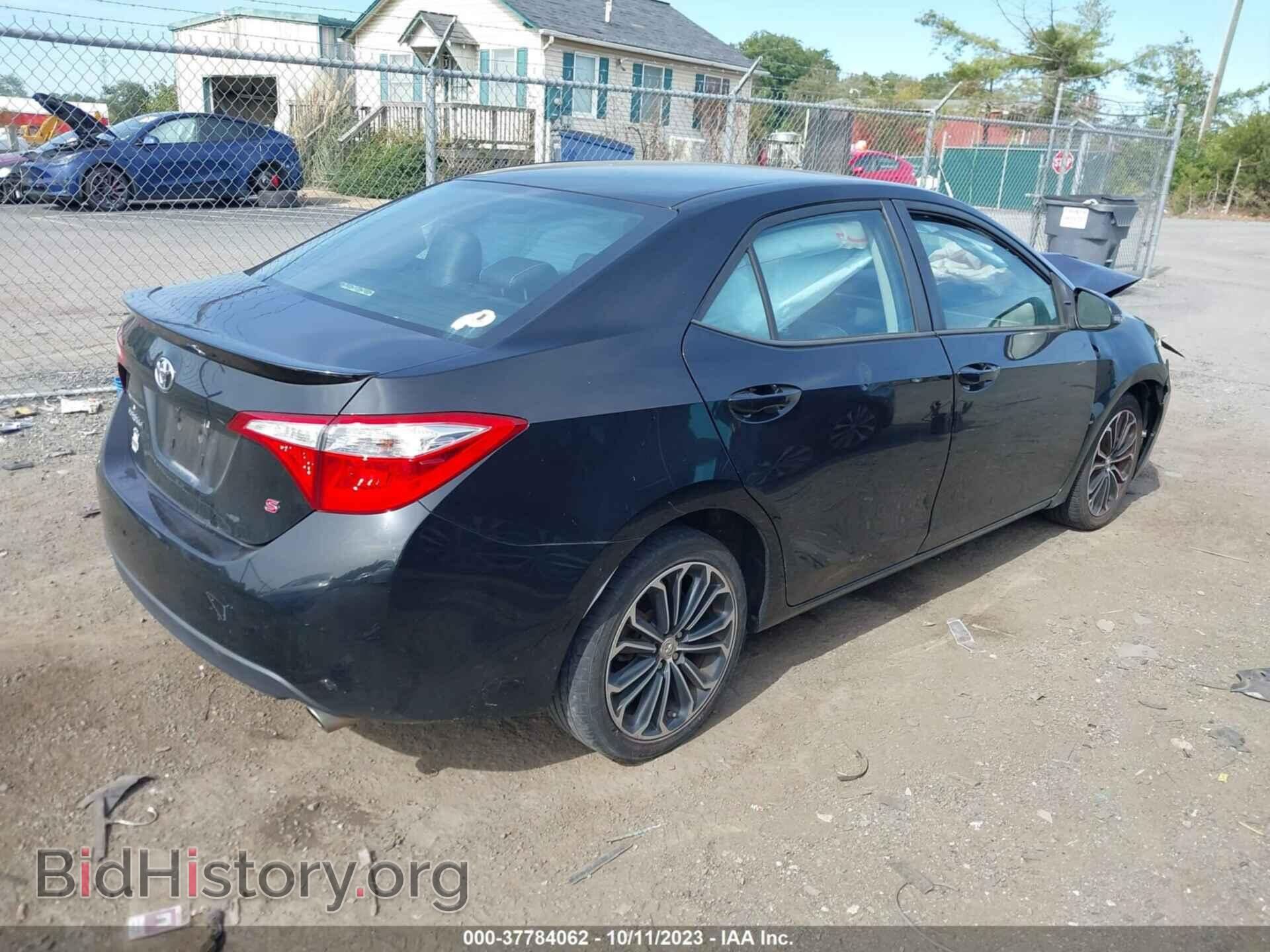2015 TOYOTA COROLLA - VIN: 2T1BURHEXFC388807 - Фото 4