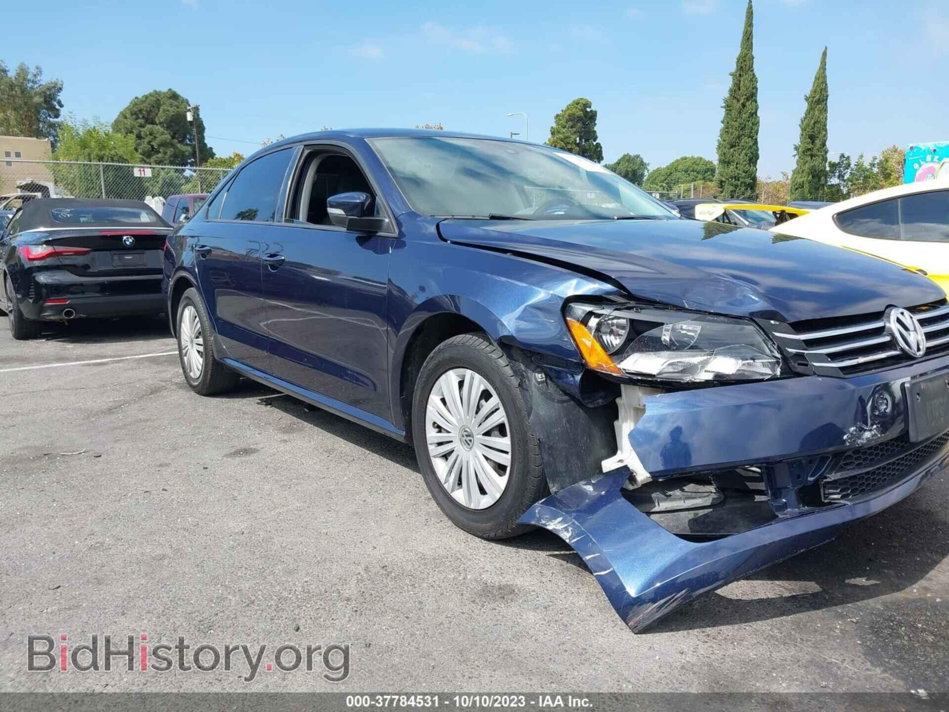 Photo 1VWAT7A39FC065219 - VOLKSWAGEN PASSAT 2015