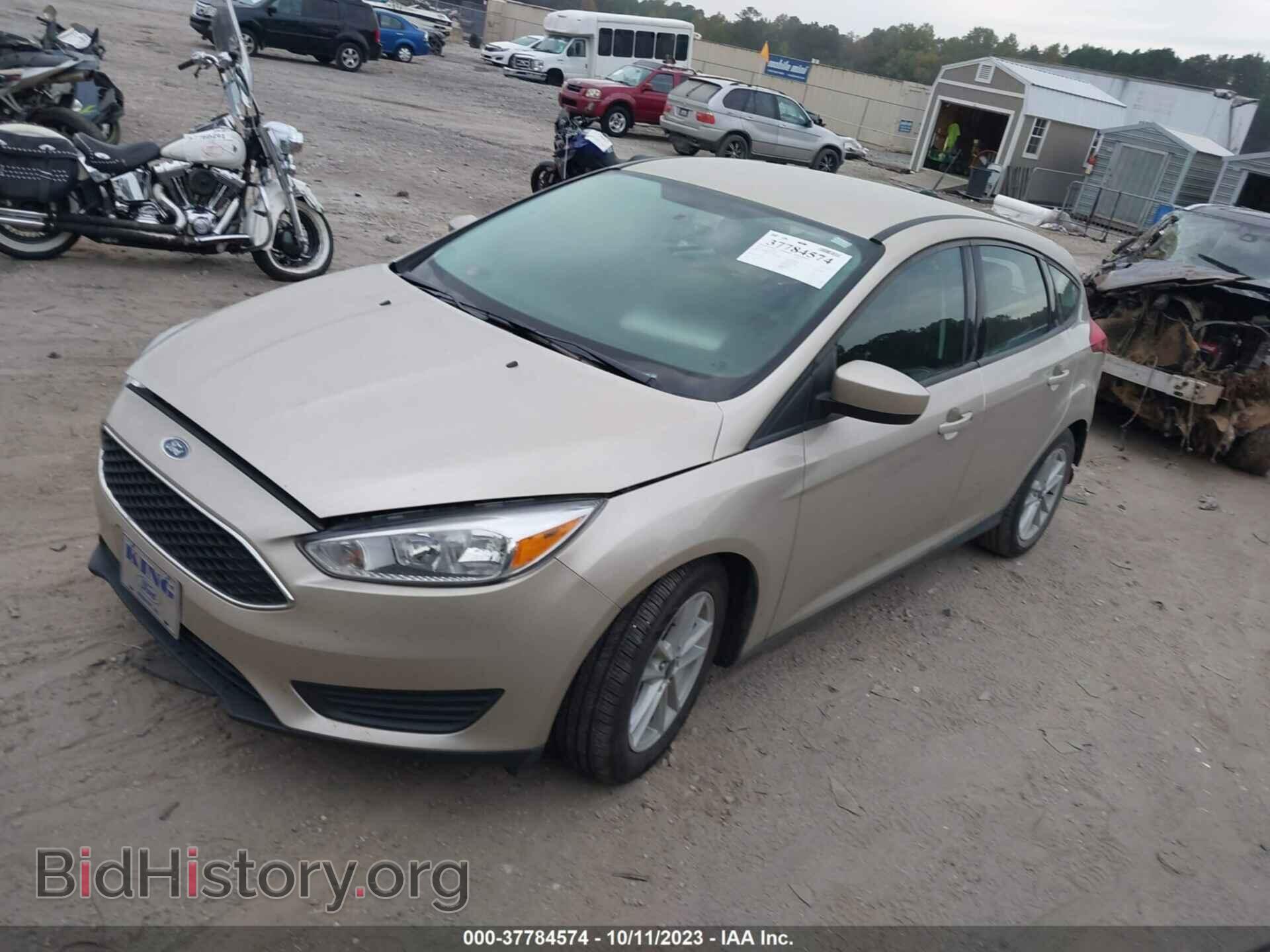 2018 FORD FOCUS - VIN: 1FADP3K22JL284489 - Фото 2