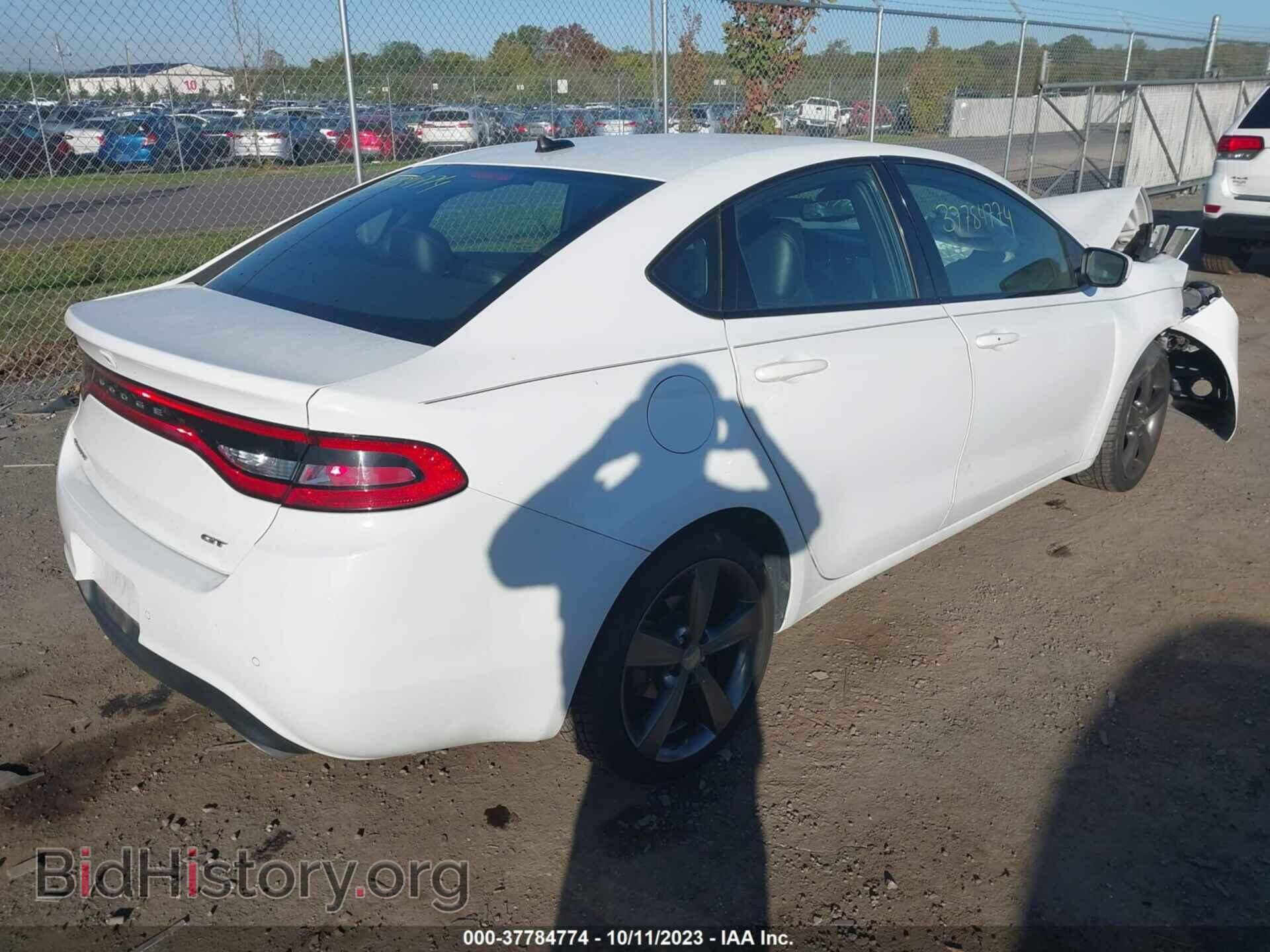 2016 DODGE DART - VIN: 1C3CDFEBXGD539358 - Фото 4