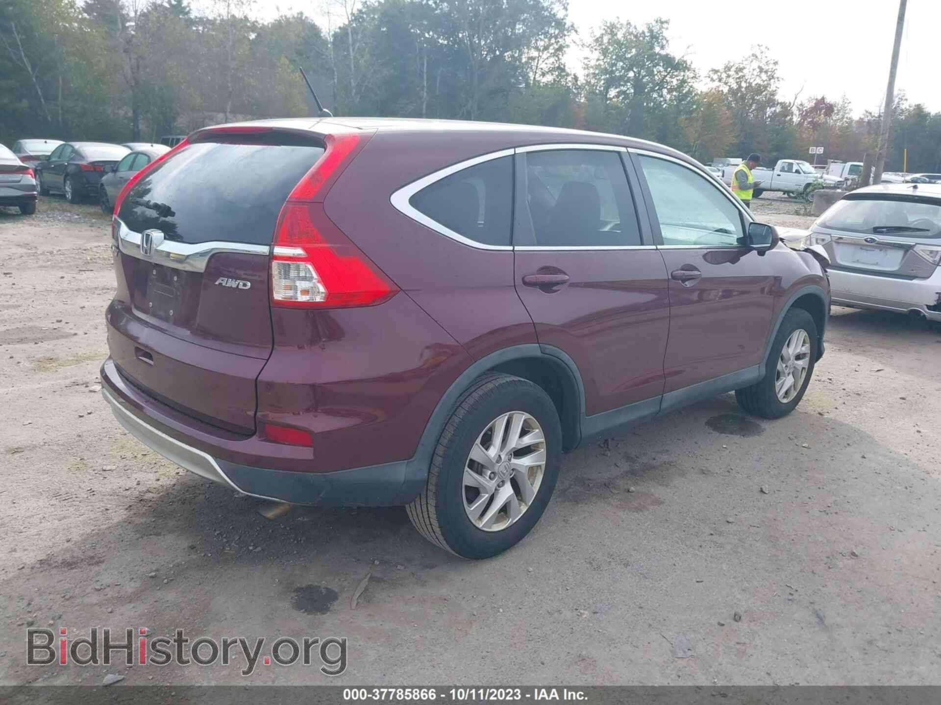 2016 HONDA CR-V - VIN: 5J6RM4H5XGL007074 - Фото 4