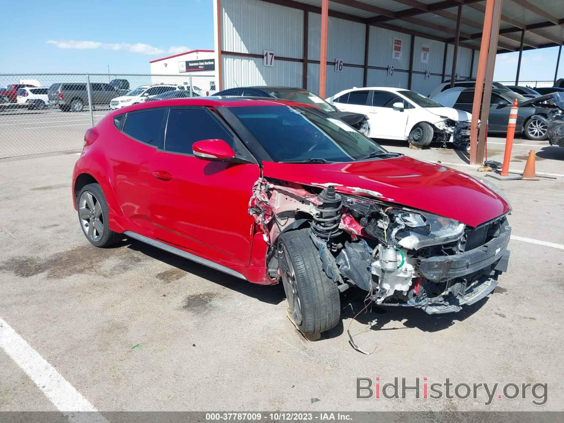 Photo KMHTC6AE2FU231044 - HYUNDAI VELOSTER 2015