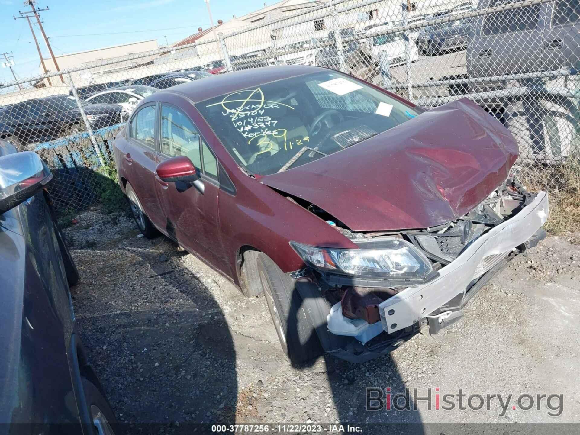 Photo 19XFB2F55EE253347 - HONDA CIVIC SEDAN 2014