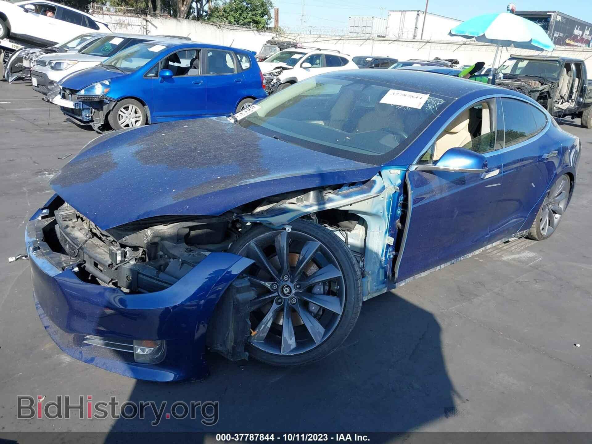 2017 TESLA MODEL S - VIN: 5YJSA1E24HF198441 - Фото 2
