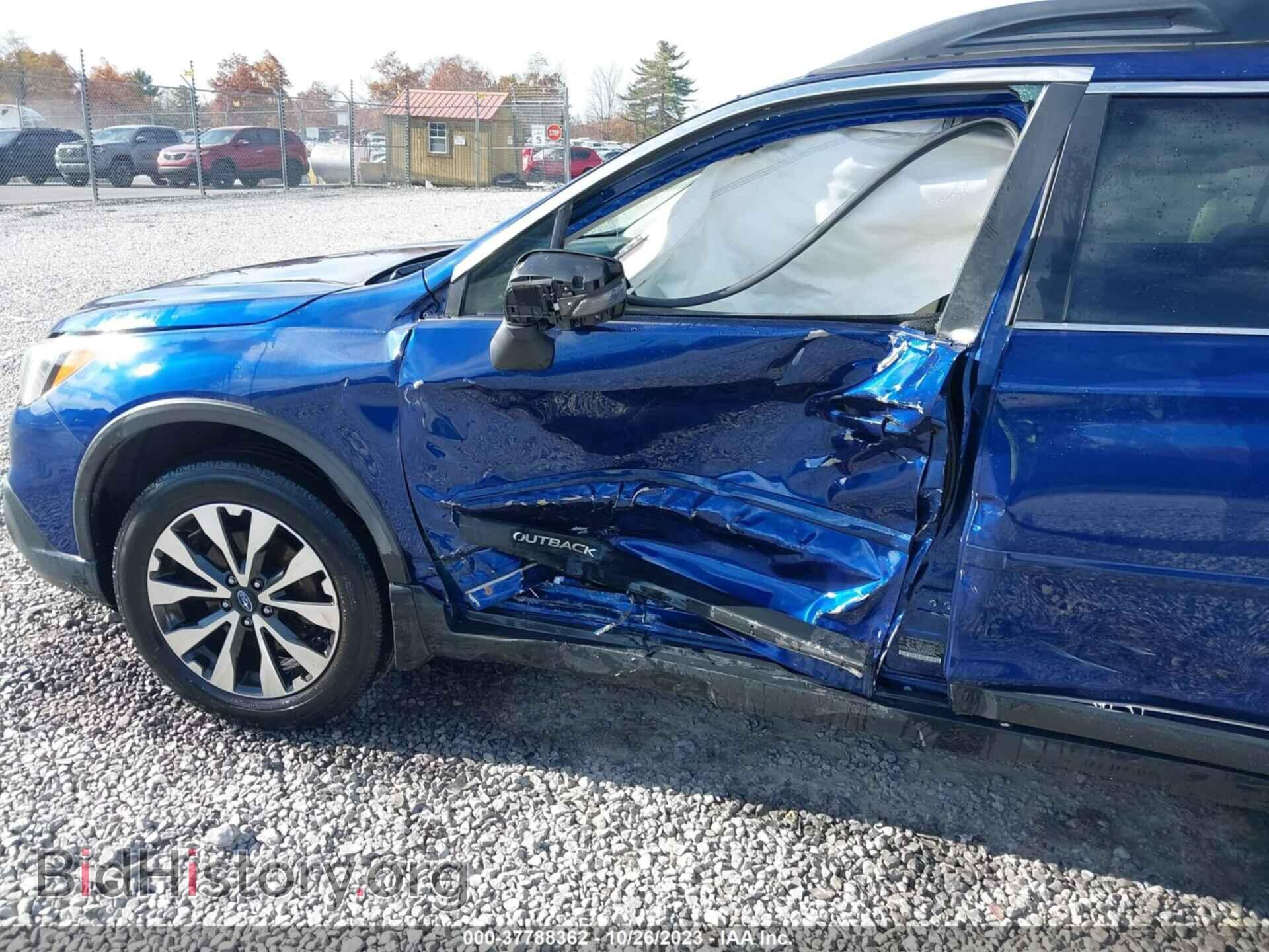 2015 SUBARU OUTBACK - VIN: 4S4BSENC6F3345720 - Фото 6