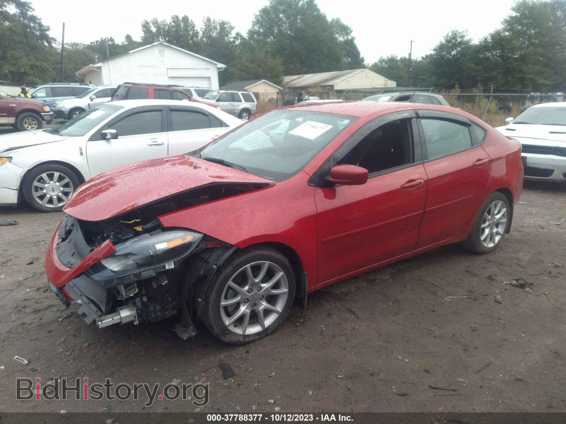 2013 DODGE DART - VIN: 1C3CDFBA7DD331624 - Фото 2