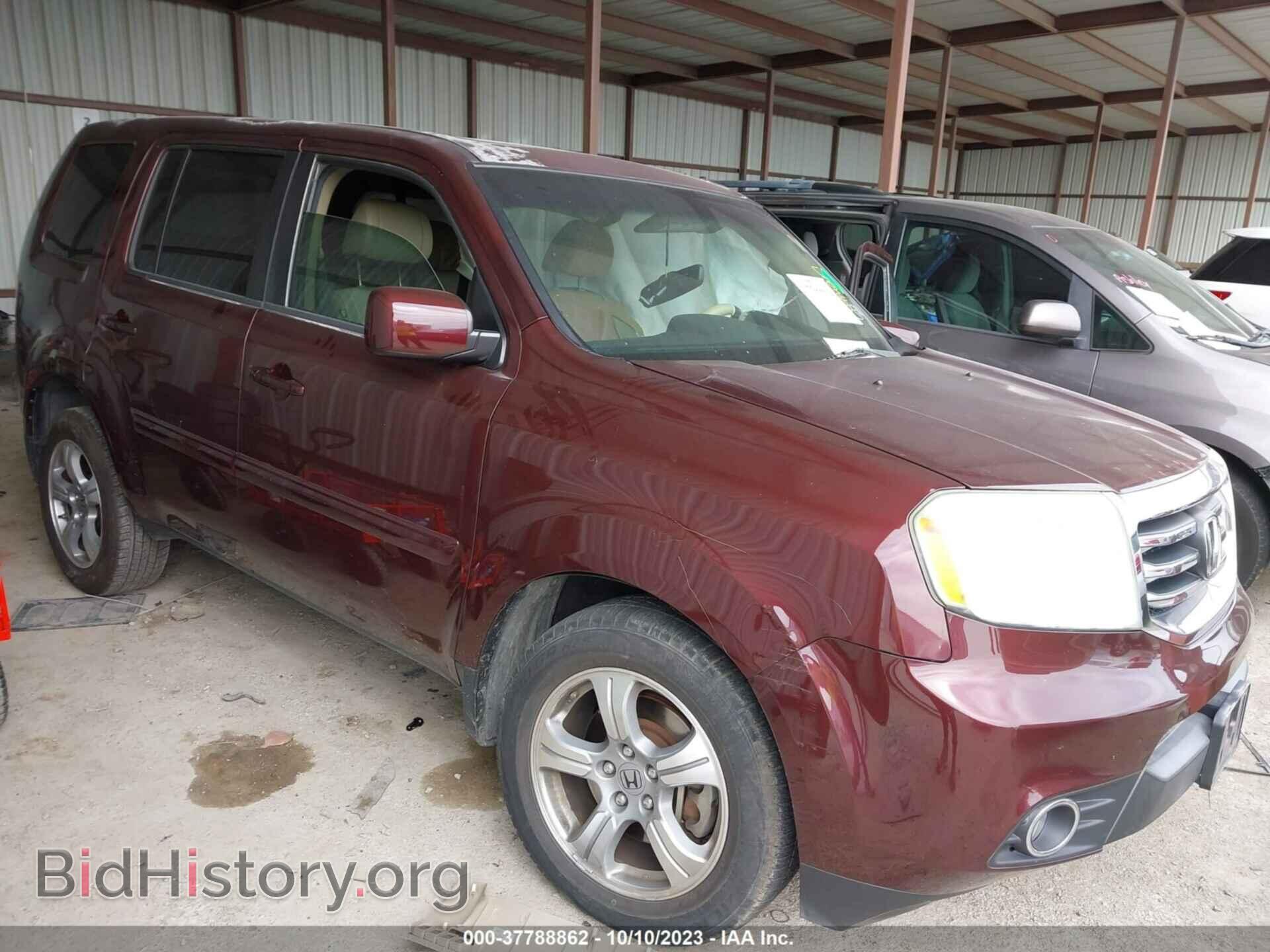 Фотография 5FNYF3H5XDB041777 - HONDA PILOT 2013