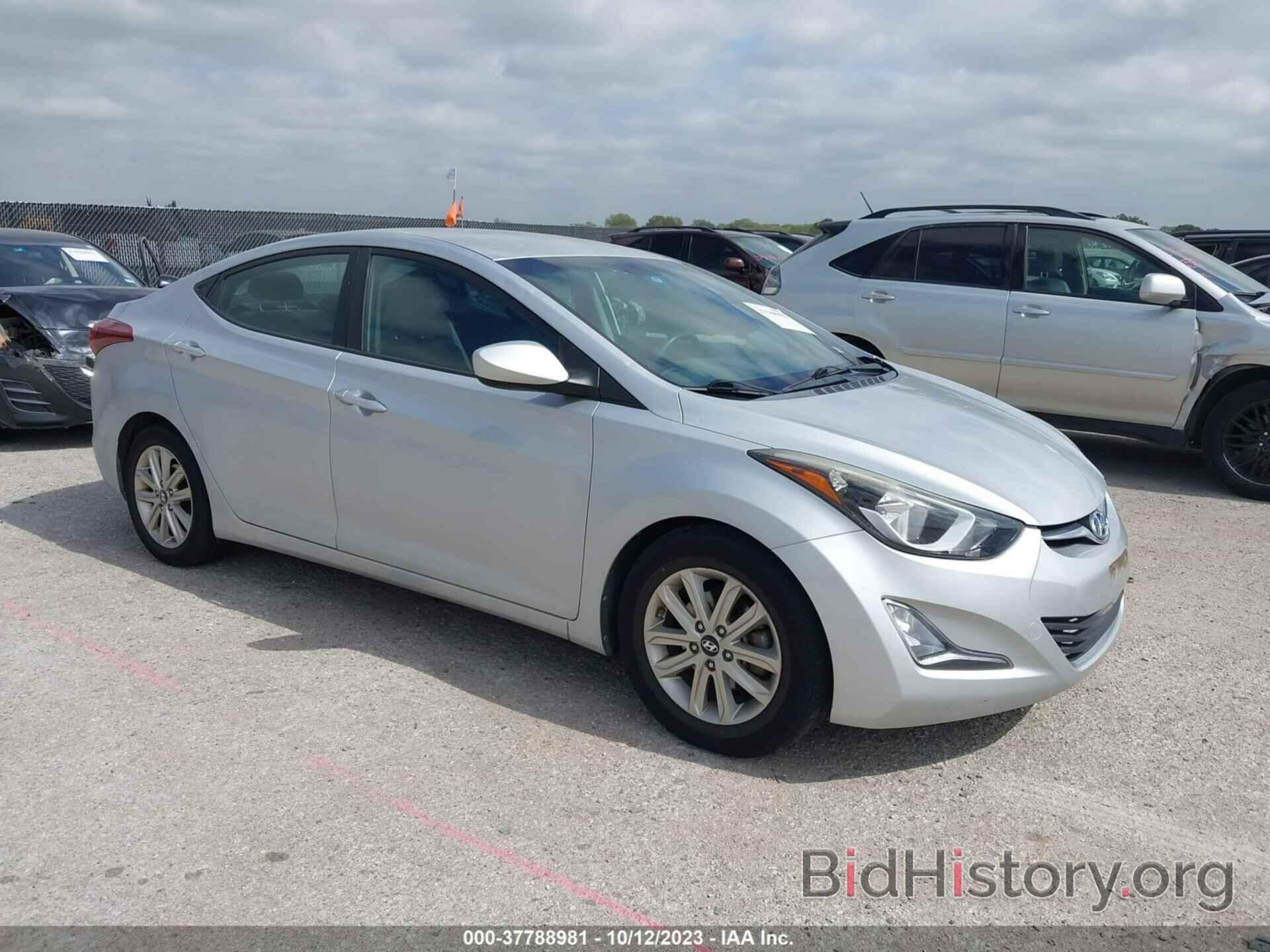 Photo KMHDH4AEXEU189084 - HYUNDAI ELANTRA 2014