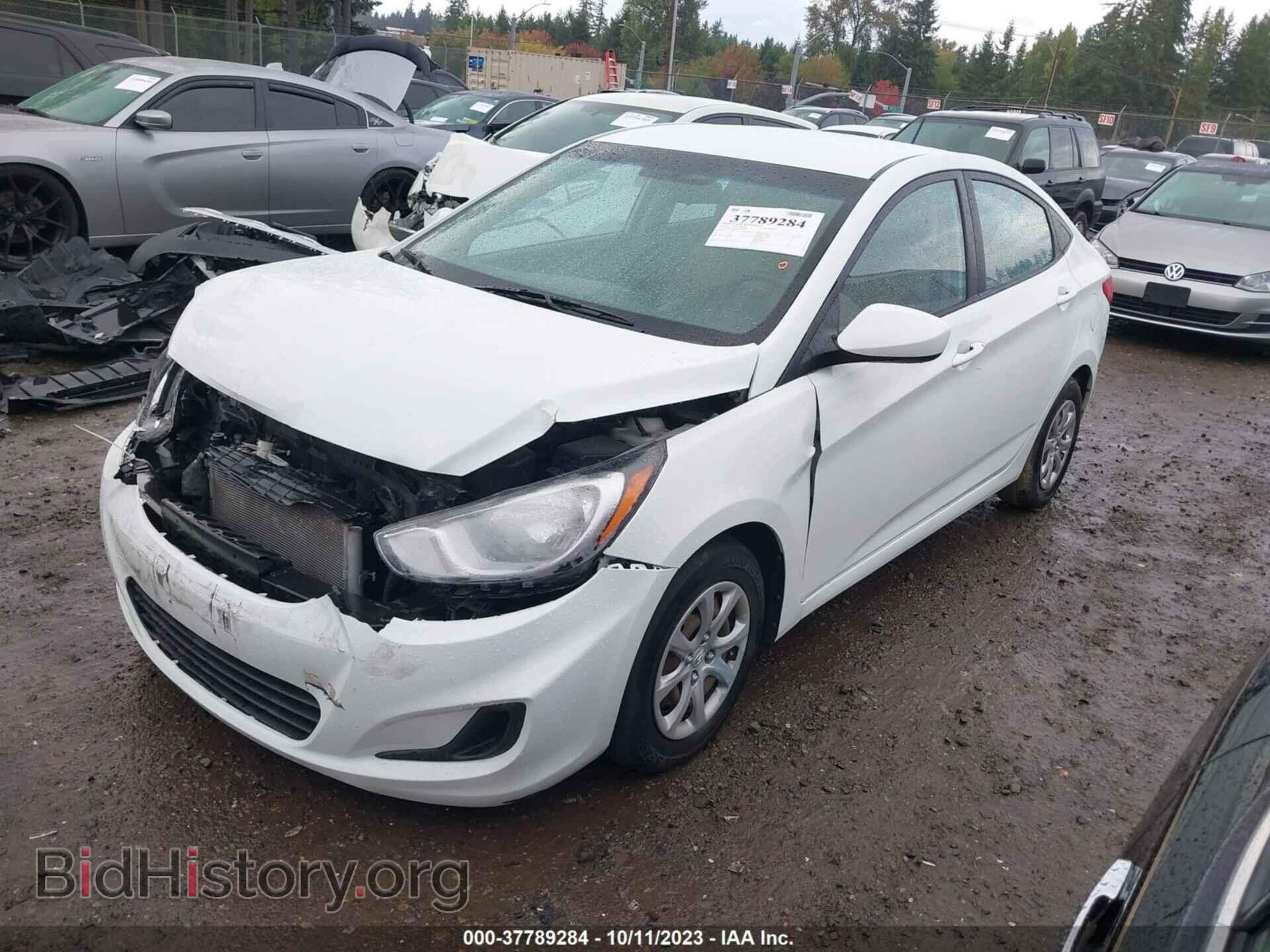 2013 HYUNDAI ACCENT - VIN: KMHCT4AE7DU538579 - Фото 2