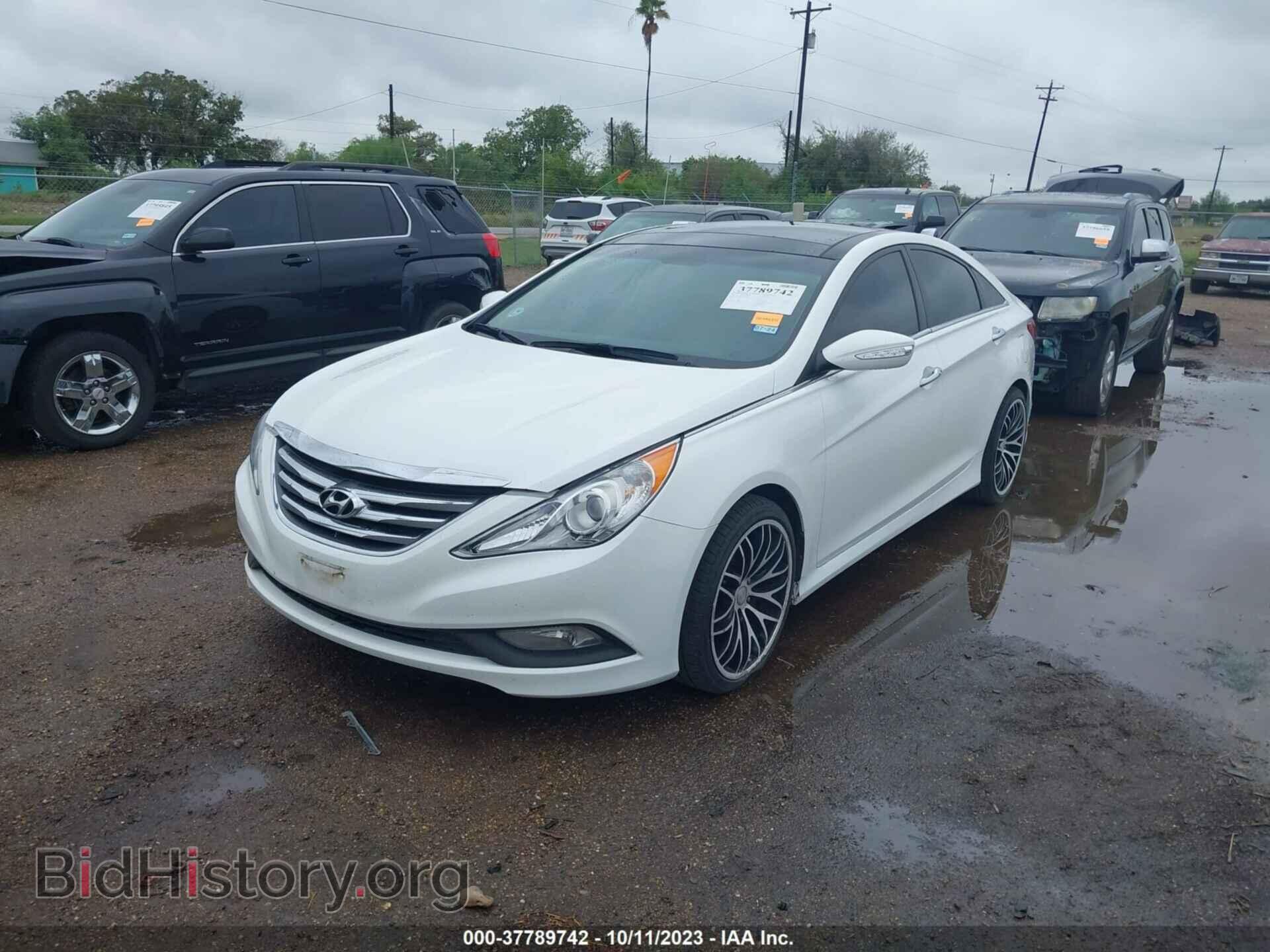 2014 HYUNDAI SONATA - VIN: 5NPEC4AC3EH942549 - Фото 2