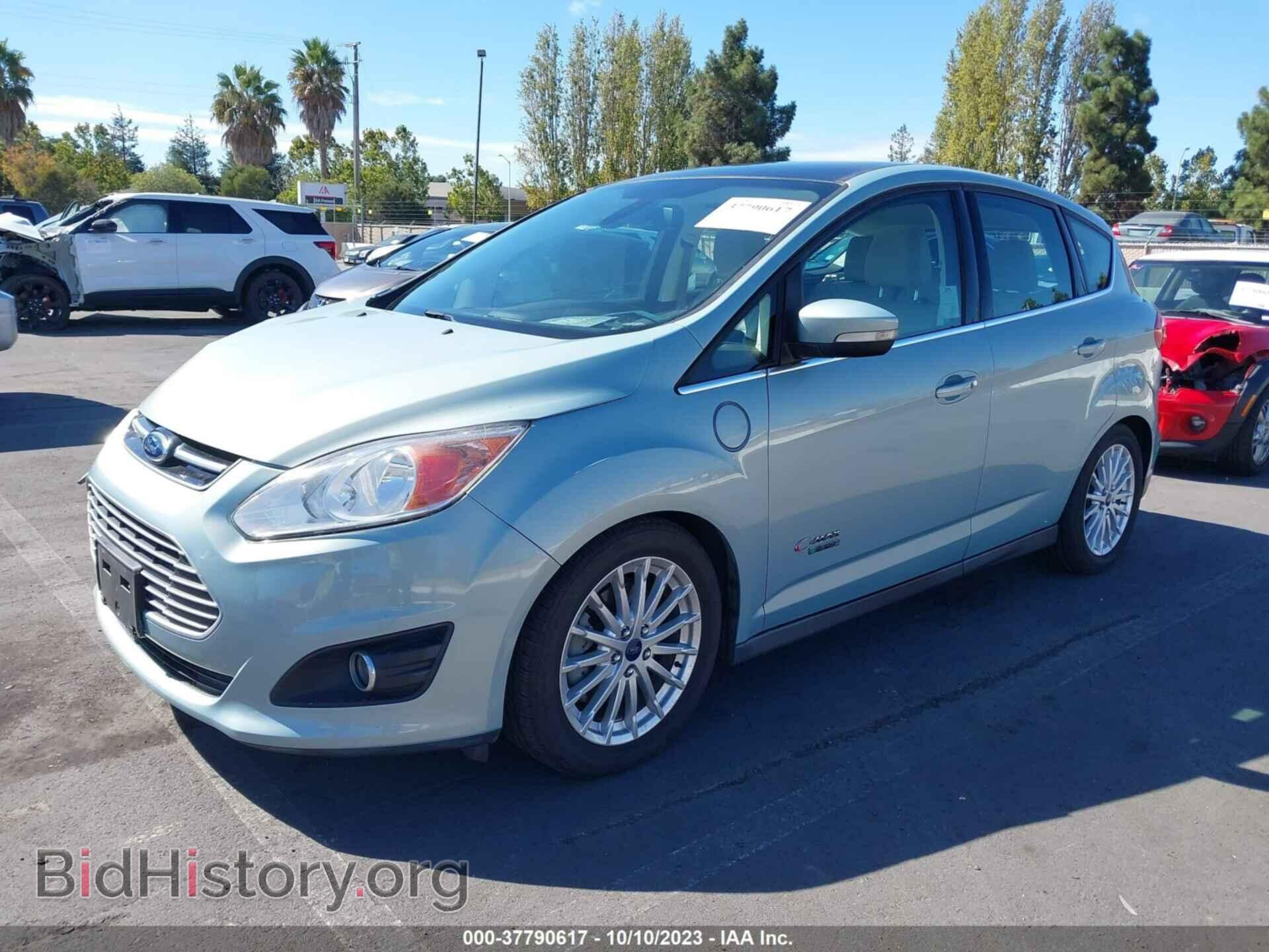 2013 FORD C-MAX ENERGI - VIN: 1FADP5CU8DL534432 - Фото 2