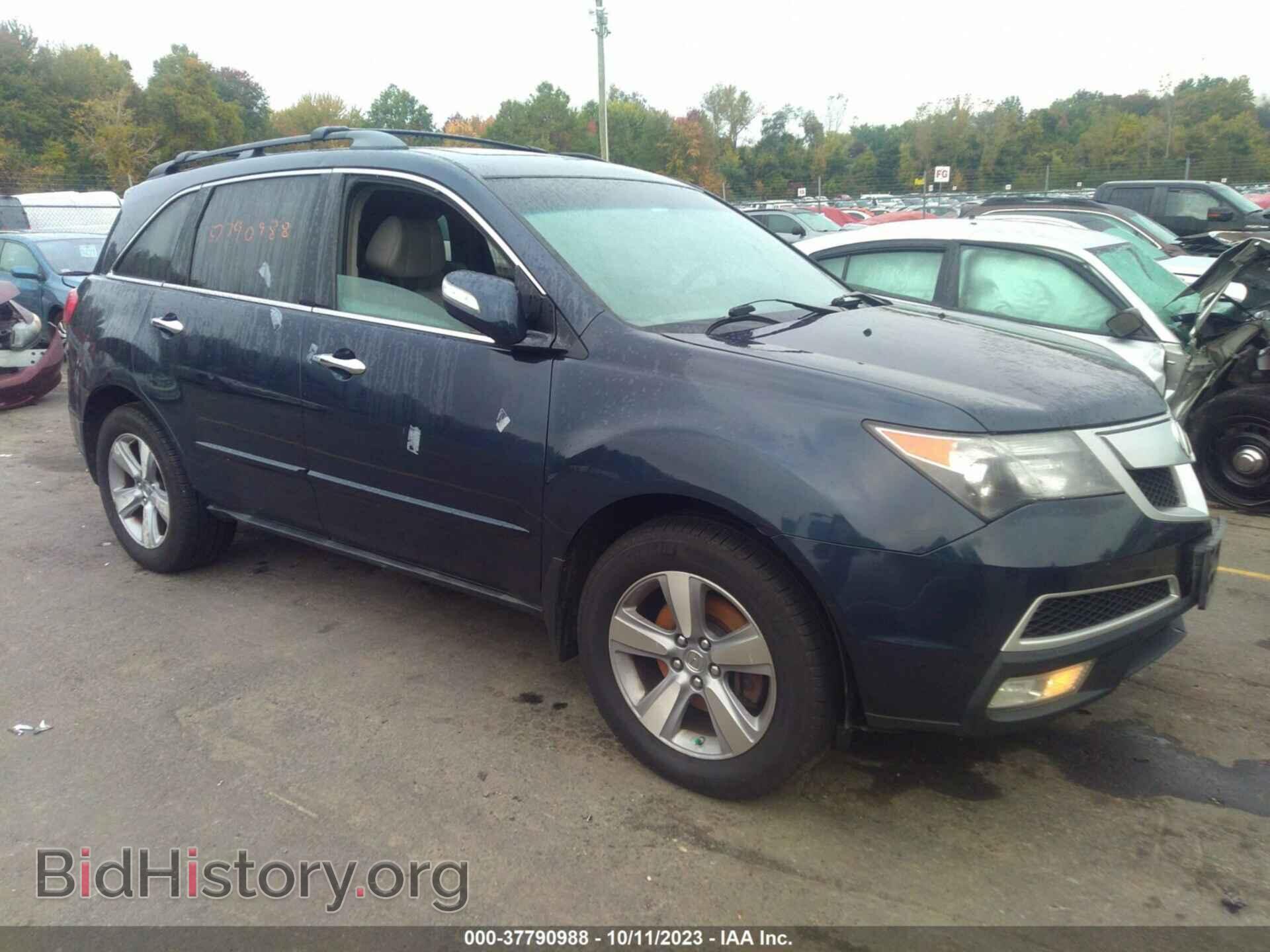Photo 2HNYD2H39CH524453 - ACURA MDX 2012