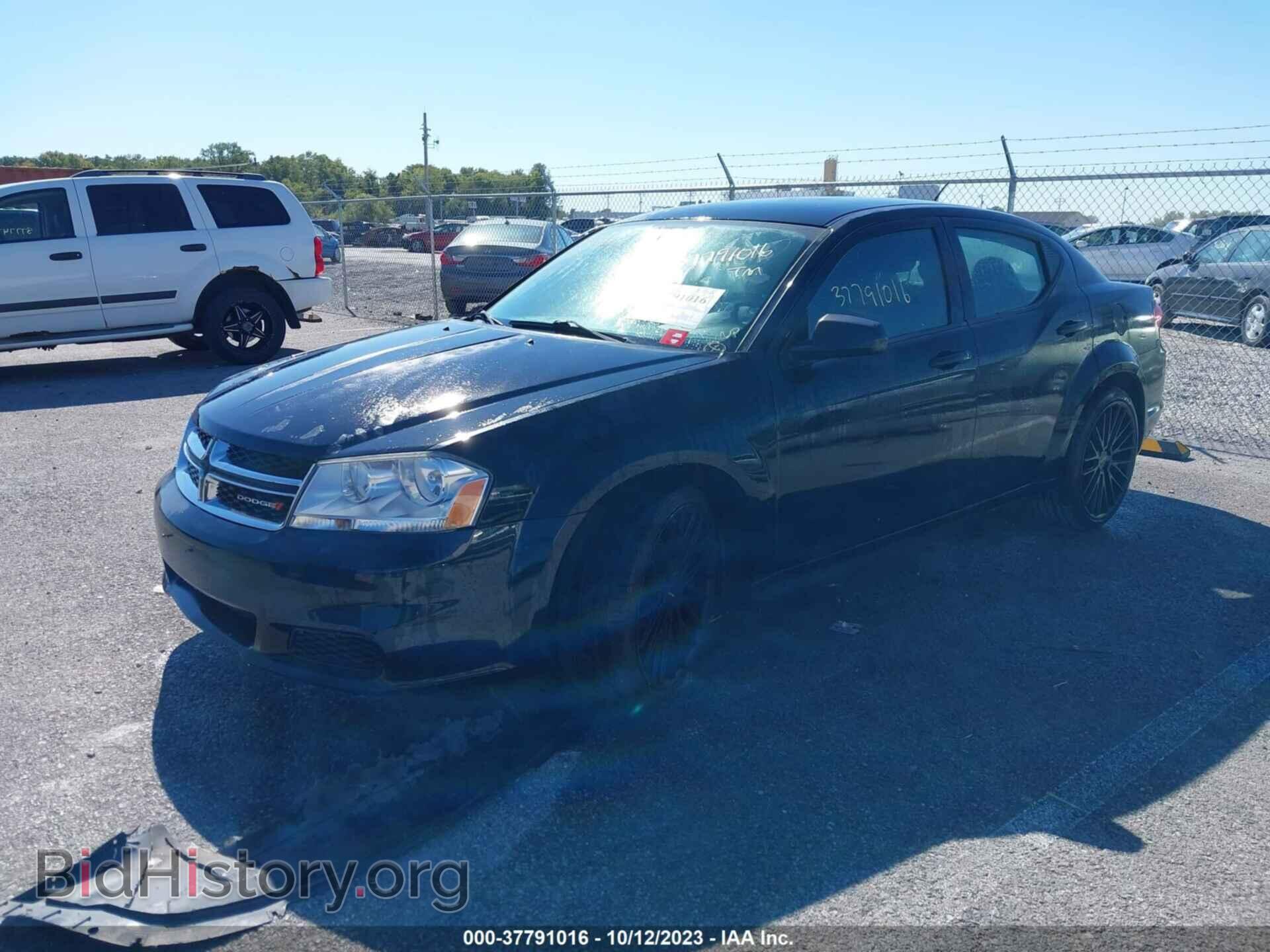 2014 DODGE AVENGER - VIN: 1C3CDZAG4EN217602 - Фото 2