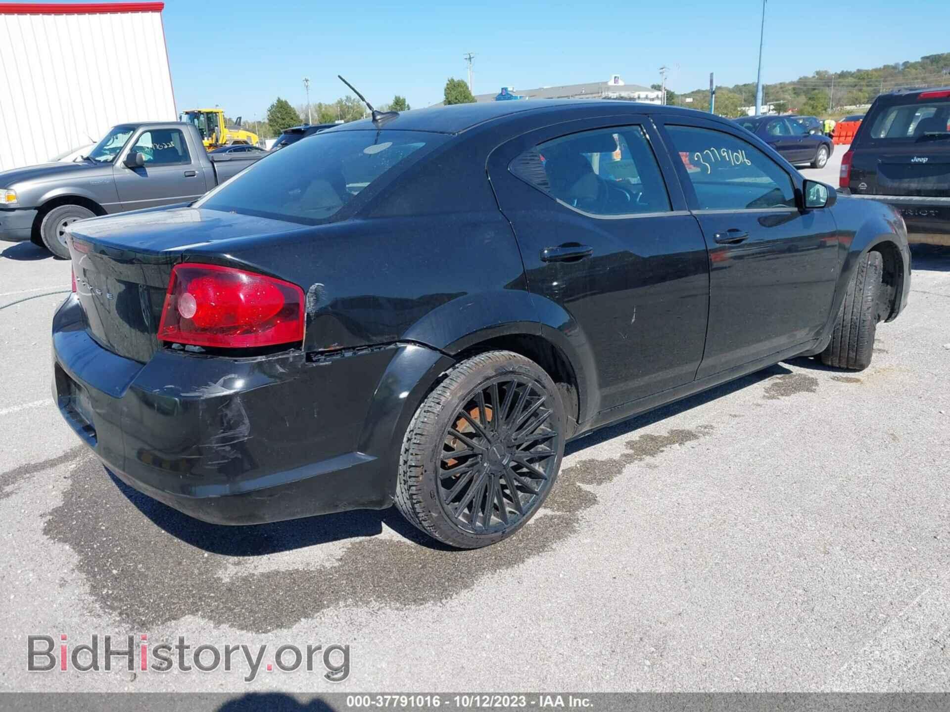 2014 DODGE AVENGER - VIN: 1C3CDZAG4EN217602 - Фото 4