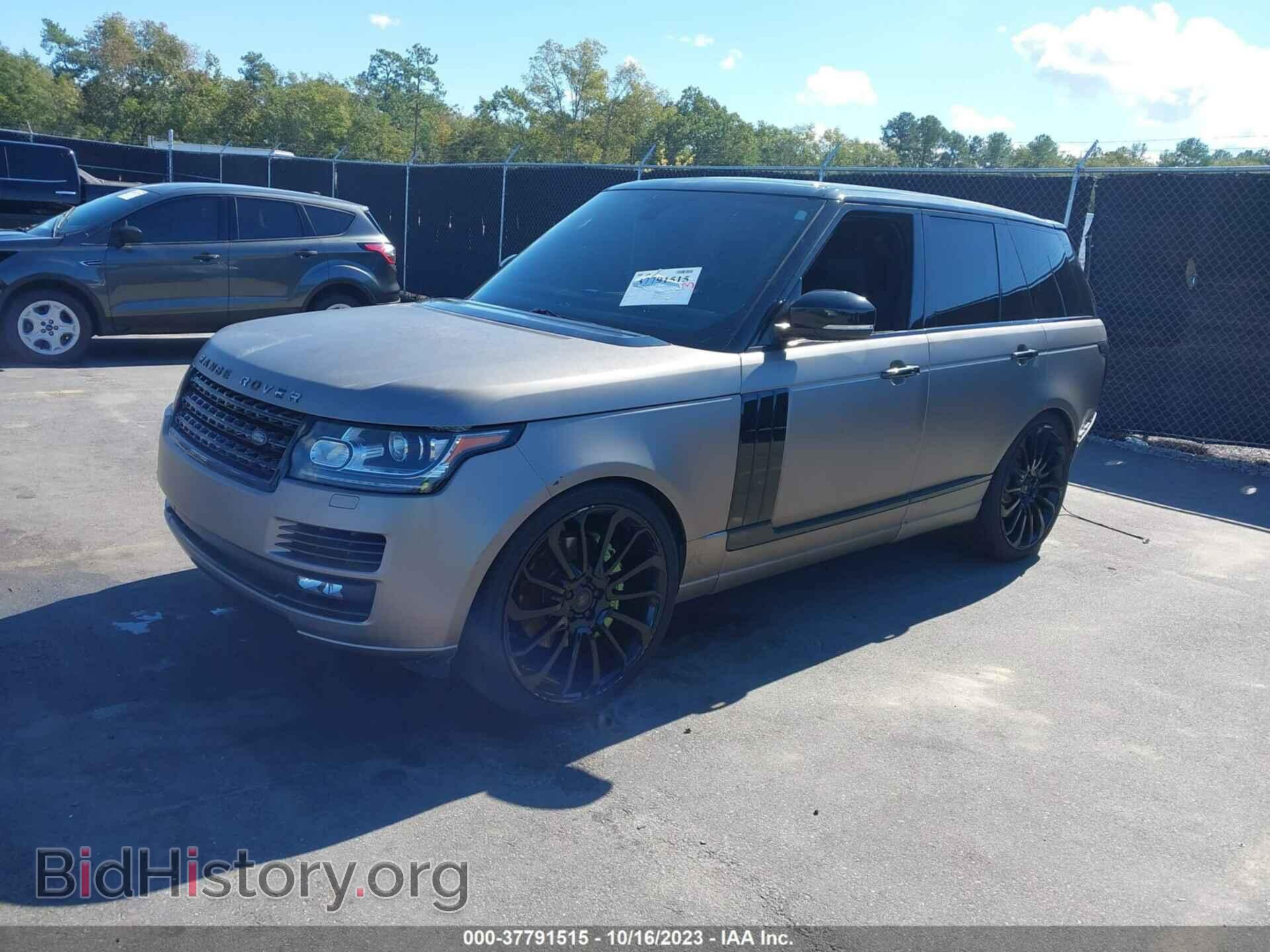 2013 LAND ROVER RANGE ROVER - VIN: SALGS2DF9DA107897 - Фото 2