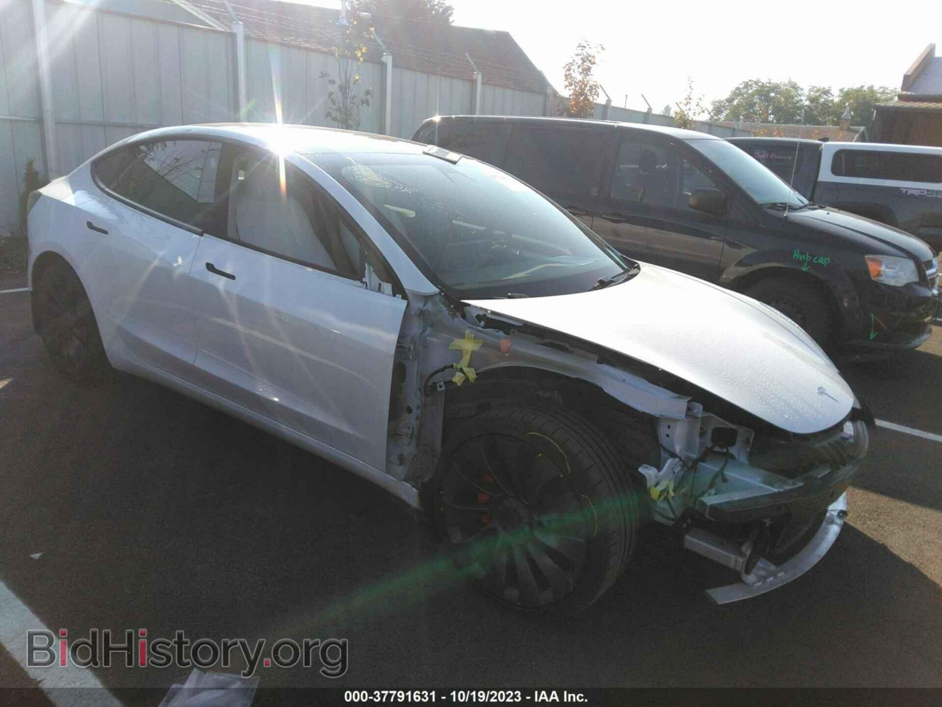 Фотография 5YJ3E1EC2MF073997 - TESLA MODEL 3 2021