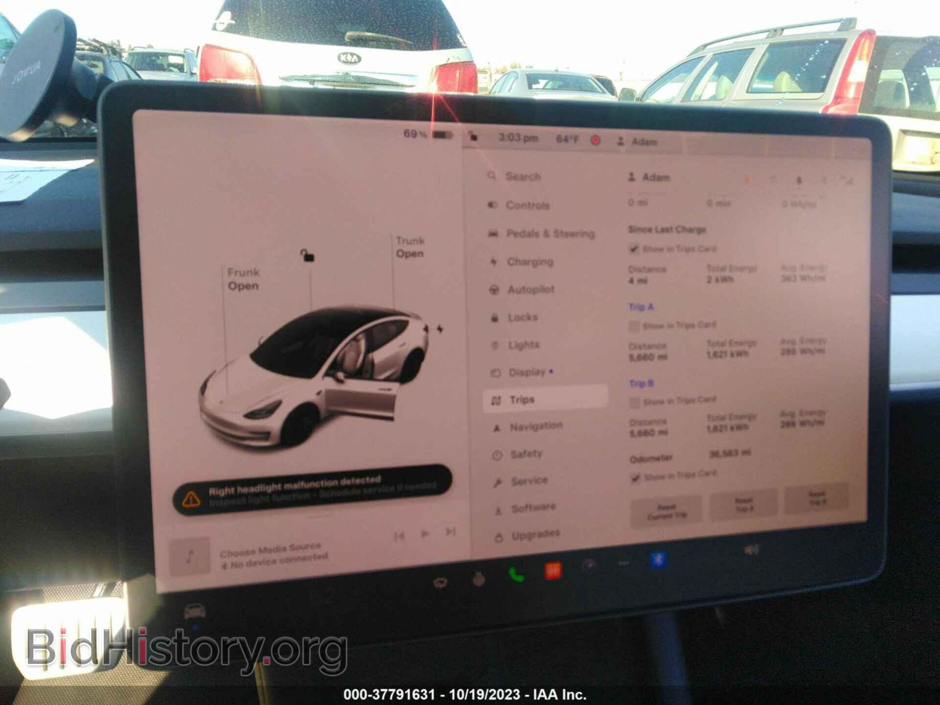 2021 TESLA MODEL 3 - VIN: 5YJ3E1EC2MF073997 - Фото 17