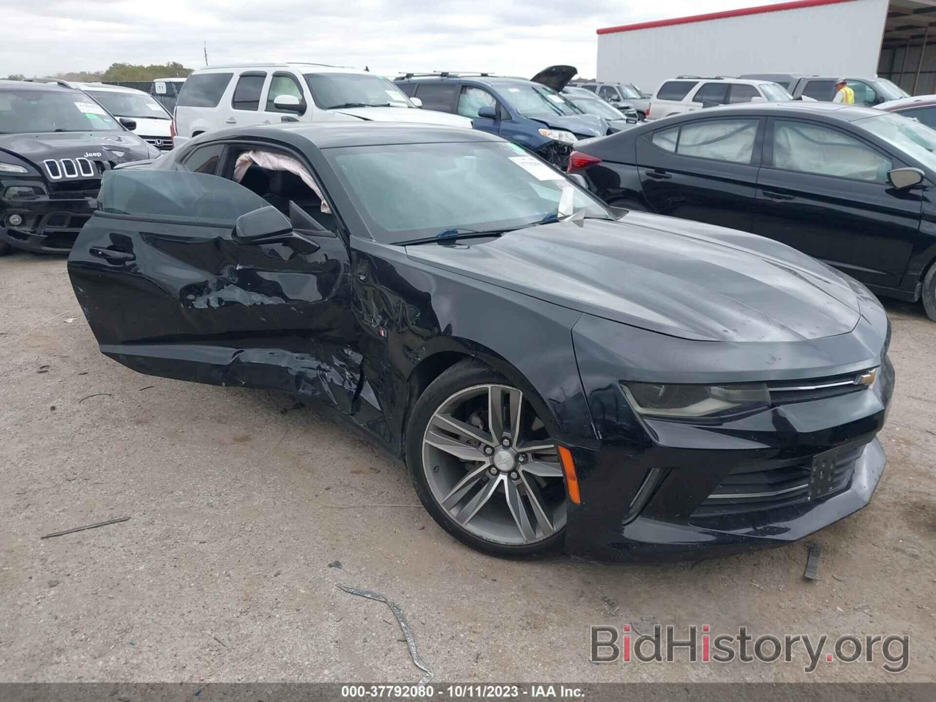Chevrolet Camaro 2016 черный