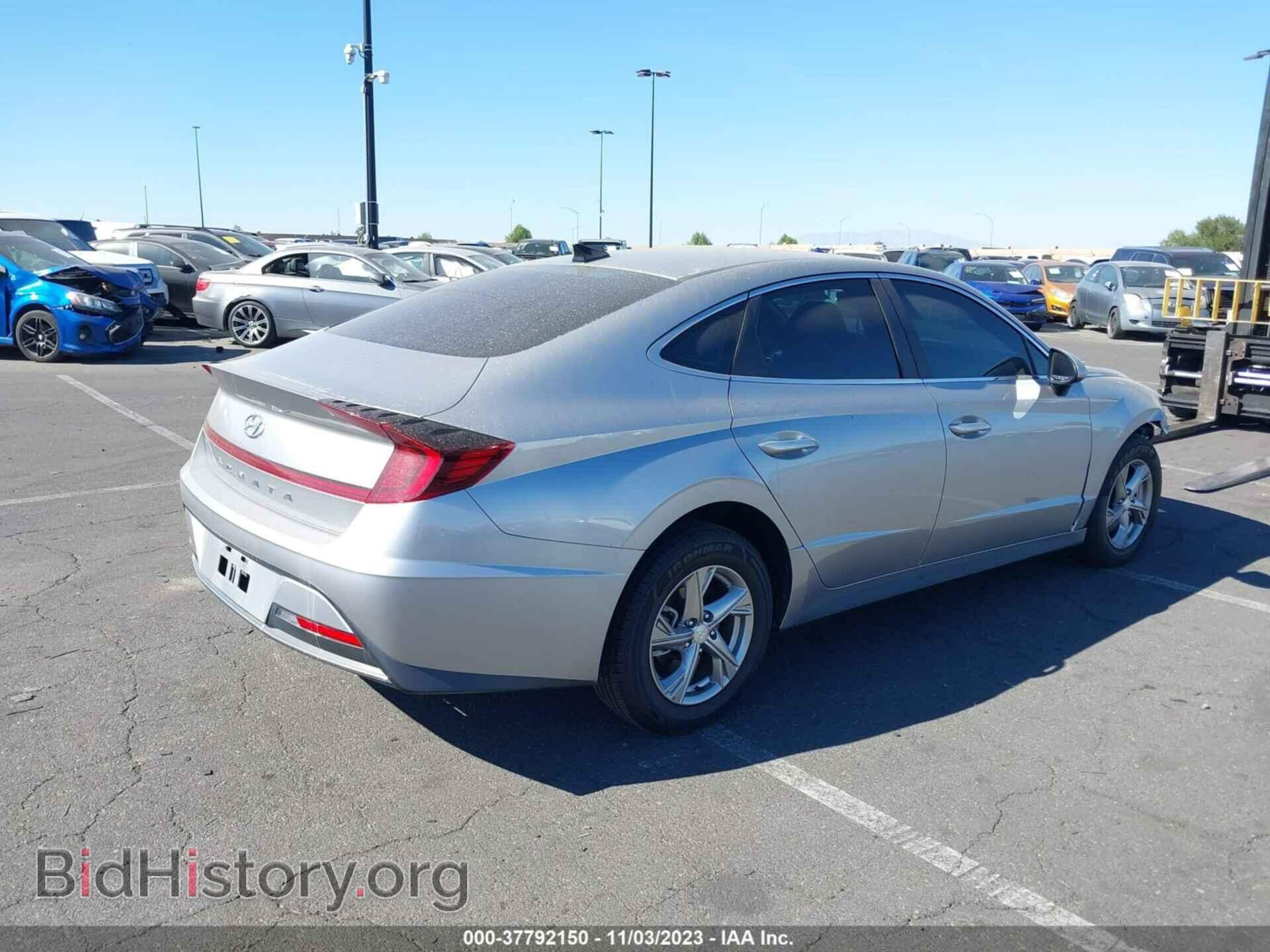 2021 HYUNDAI SONATA - VIN: 5NPEG4JAXMH078763 - Фото 4