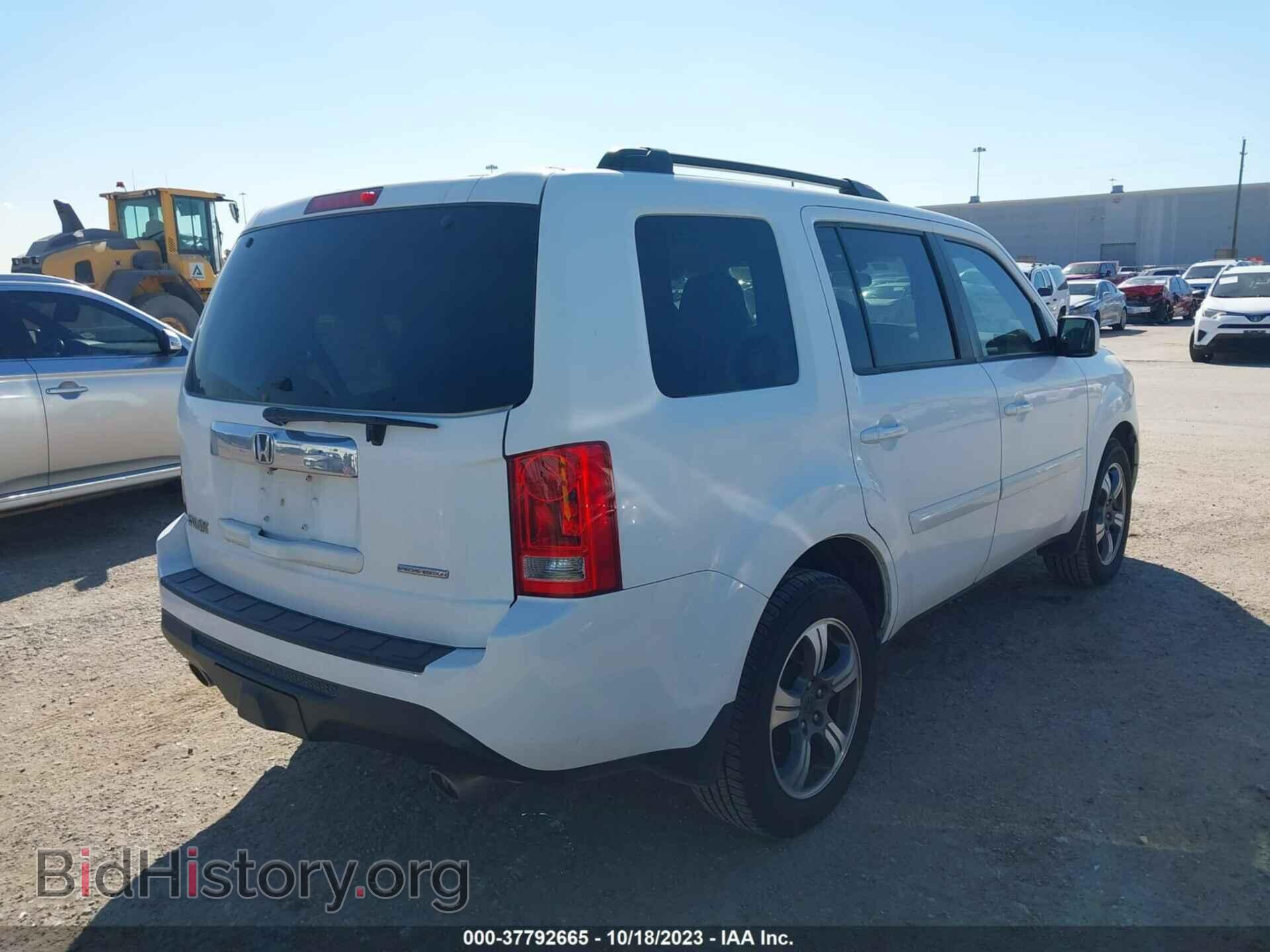 2015 HONDA PILOT - VIN: 5FNYF3H33FB007844 - Фото 4