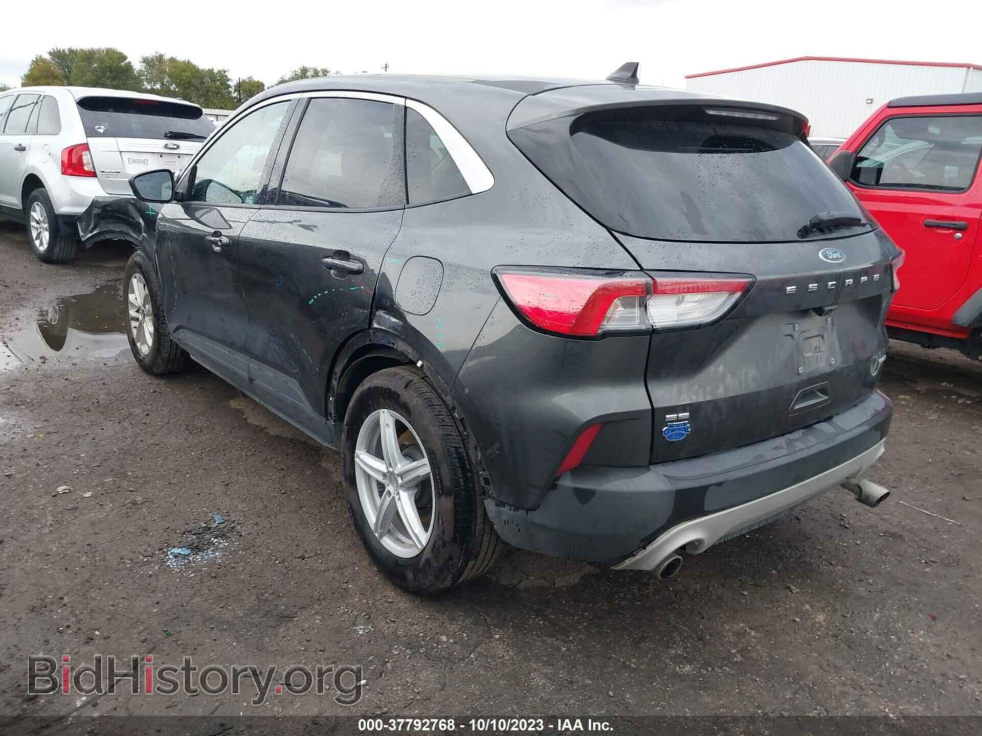 2020 FORD ESCAPE - VIN: 1FMCU0G6XLUA38744 - Фото 3