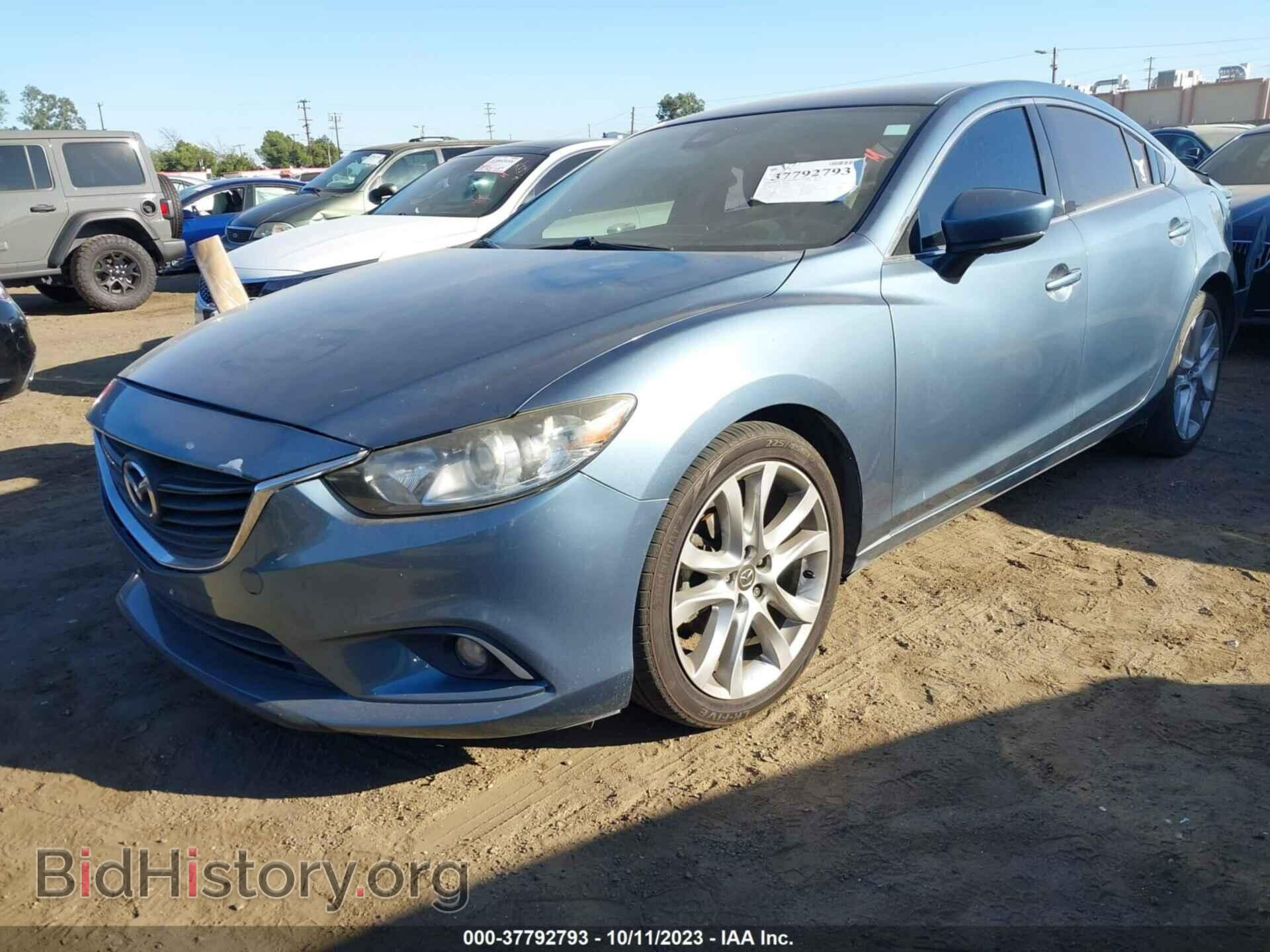 2017 MAZDA MAZDA6 - VIN: JM1GL1V56H1139698 - Фото 2